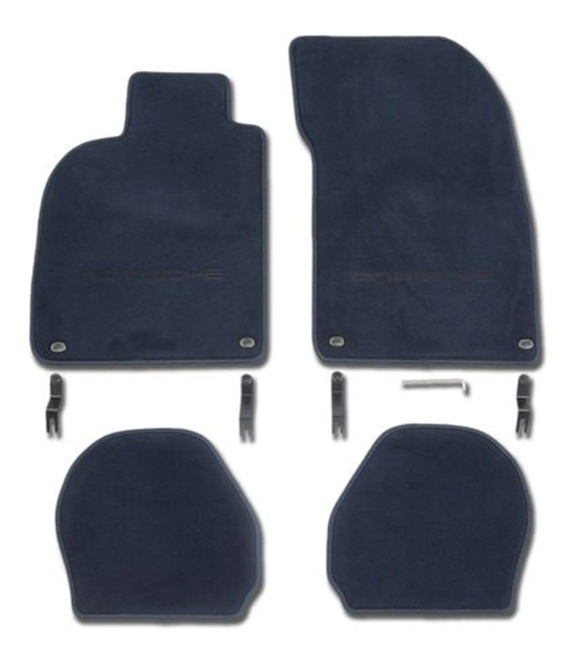 Porsche Classic Floor Mats in Midnight Blue - Porsche 964, 993