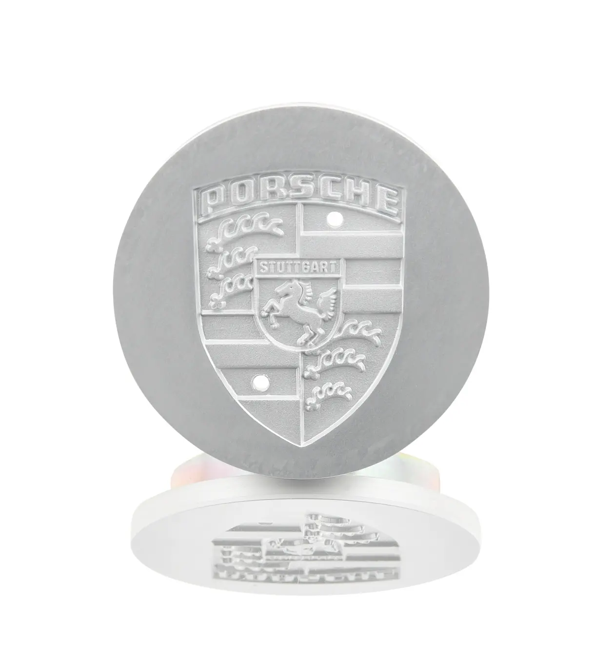 Lot De 4 Enjoliveurs Porsche 993.361.303.11 - Moyeux Neufs Argentés - Origine Allemagne