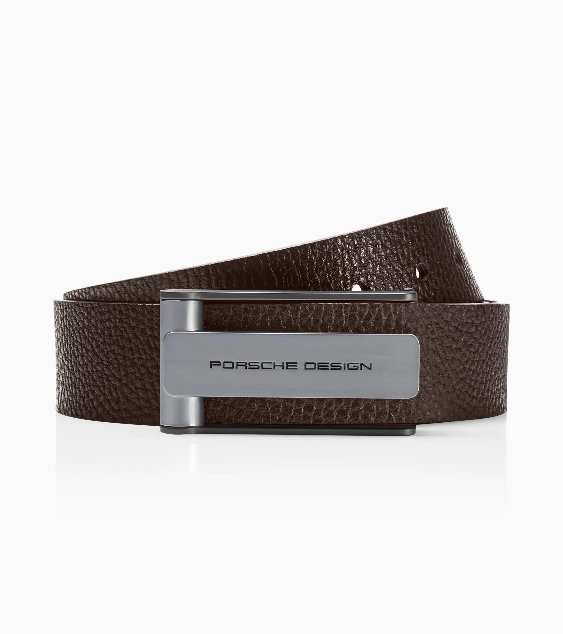 Chic Blue gray Vintage  Leather Belt Hook Learher Buckle Classic Belt - Grey main image 4