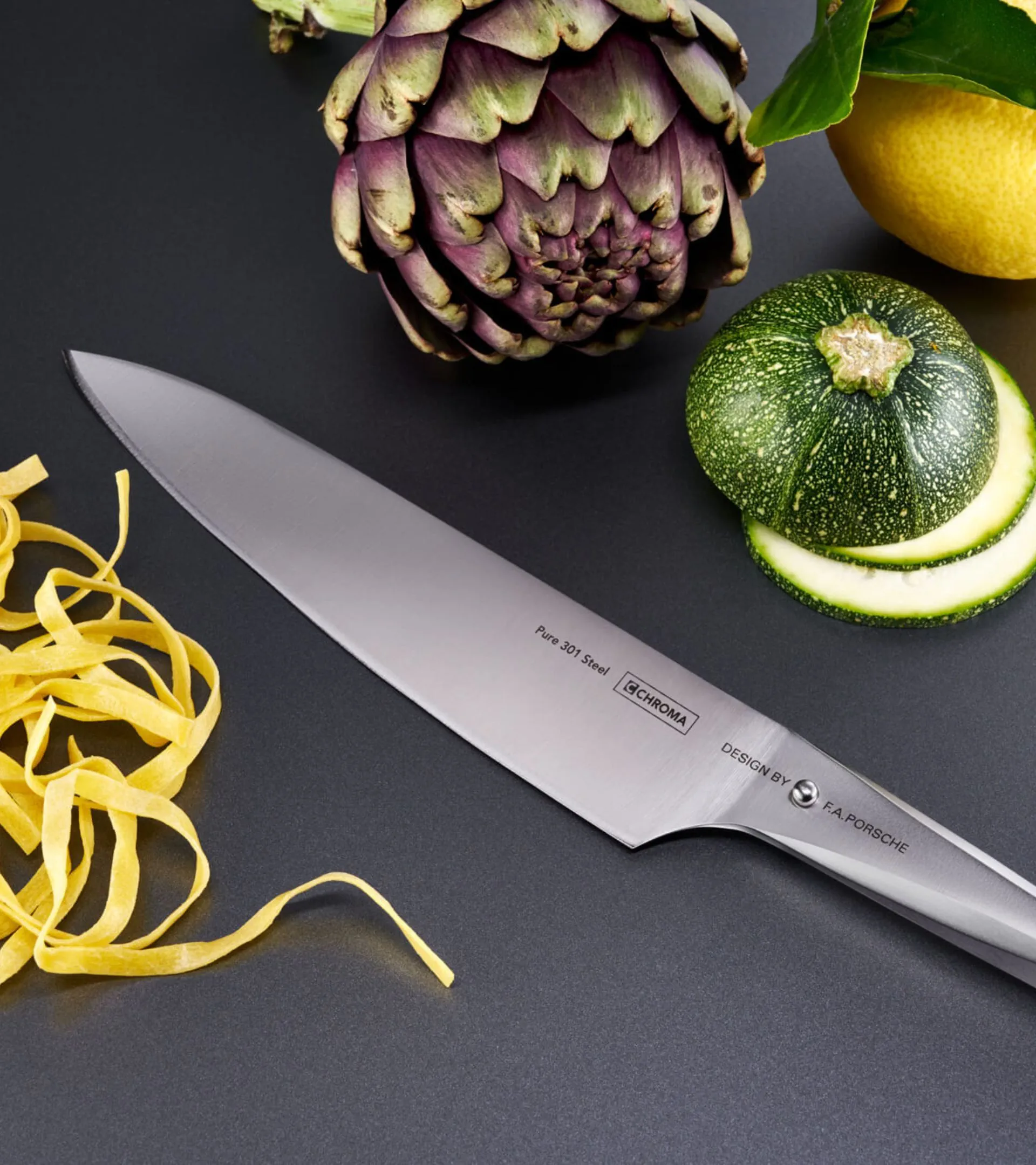 Large chef's knife P01 | PORSCHE SHOP