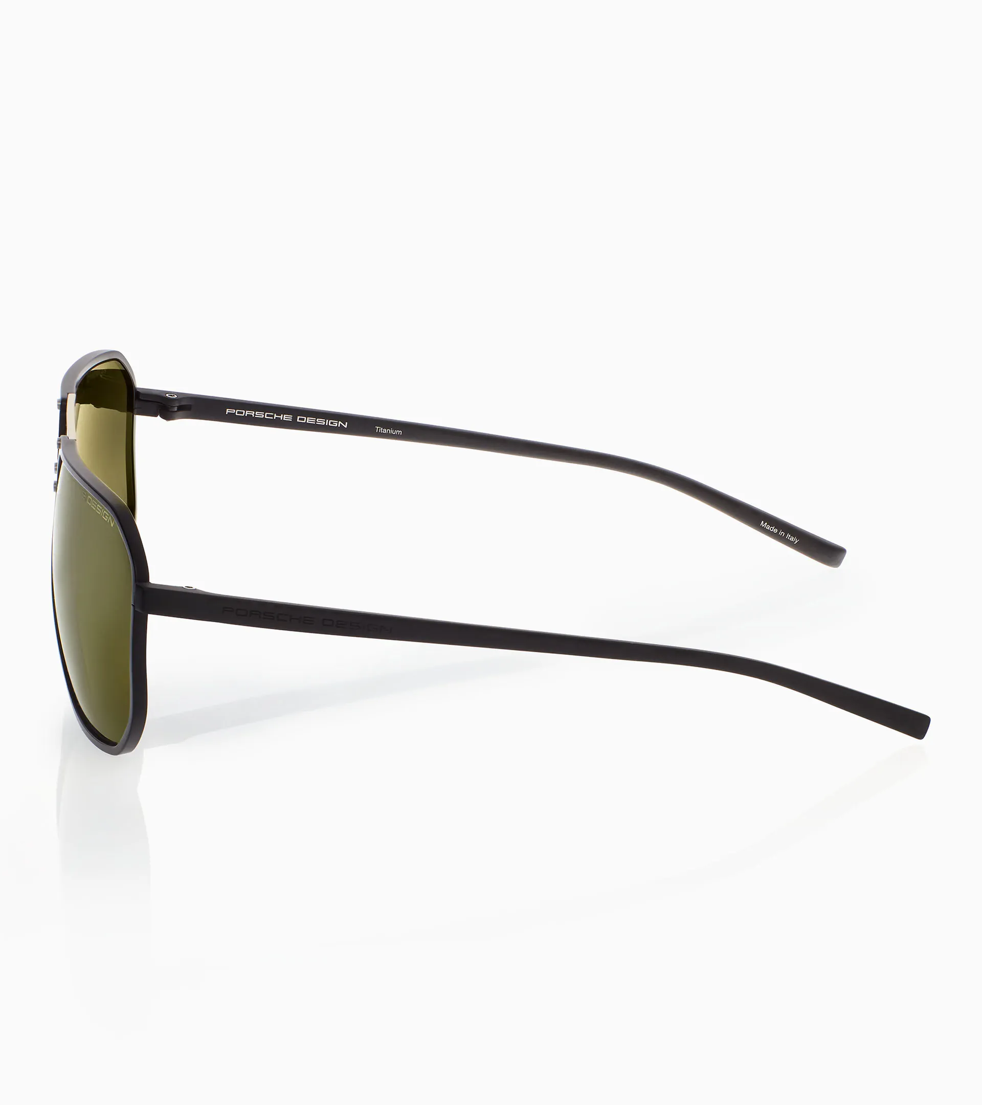 PORSCHE DESIGN P8972 Sunglasses Sun Glasses B175 GOLD-BLACK Authentic New 55mm U Sunglasses Hexagon #5 | PORSCHE SHOP main image 3
