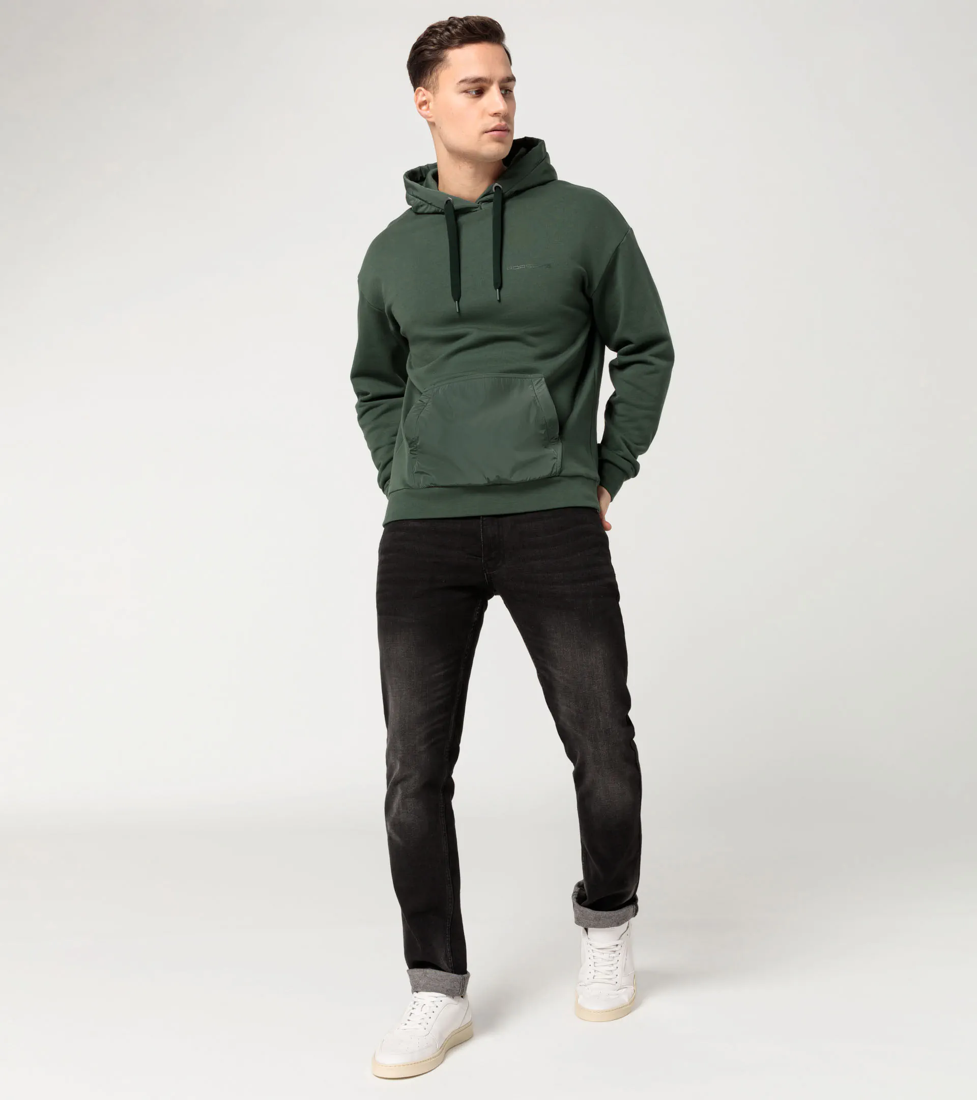 RUF×HIGHSNOBIETY ポルシェ ダークグリーン フーディ パーカー Unisex hoodie – Essential | PORSCHE SHOP