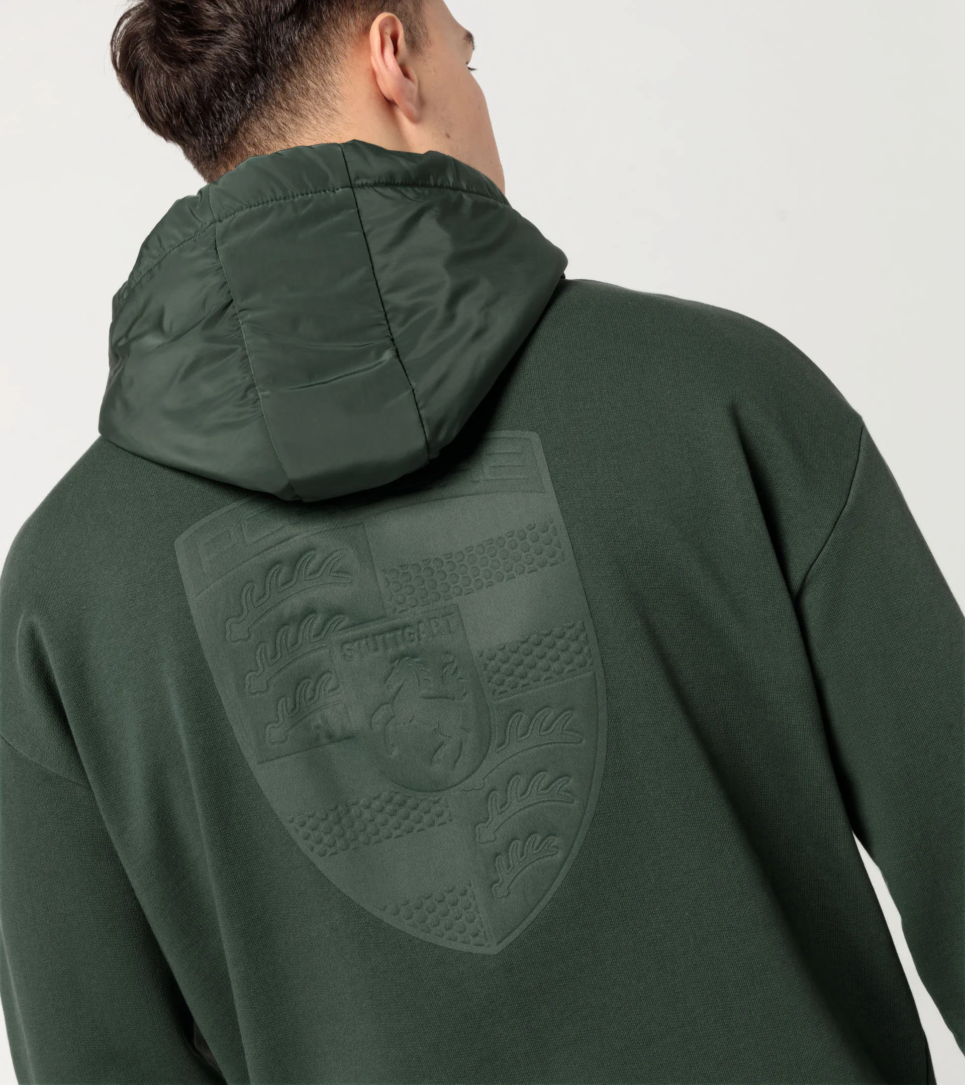 RUF×HIGHSNOBIETY ポルシェ ダークグリーン フーディ パーカー ユニセックスフーディー - Essential – ポルシェ公式オンラインショップ