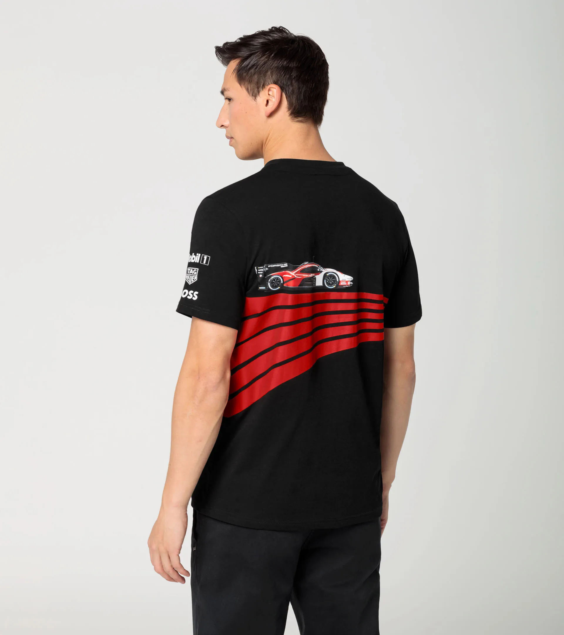 T-Shirt Unisexe PENSKE Logo Camion - Noir/Gris/Marine/Blanc - Taille S à 5XL - Coton Lourd - Neuf Sans étiquettes