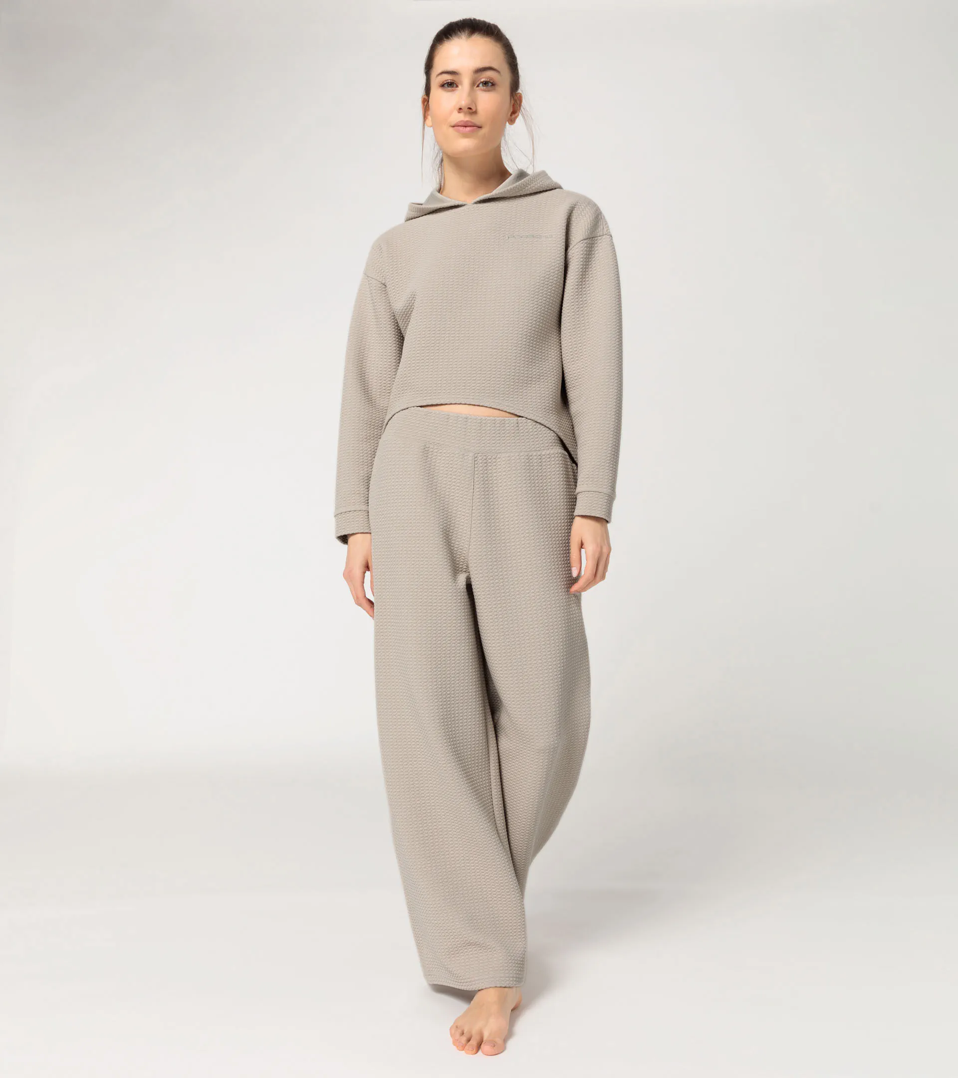 Women's Textured Hoodie – Yoga Capsule Collection | PORSCHE SHOP