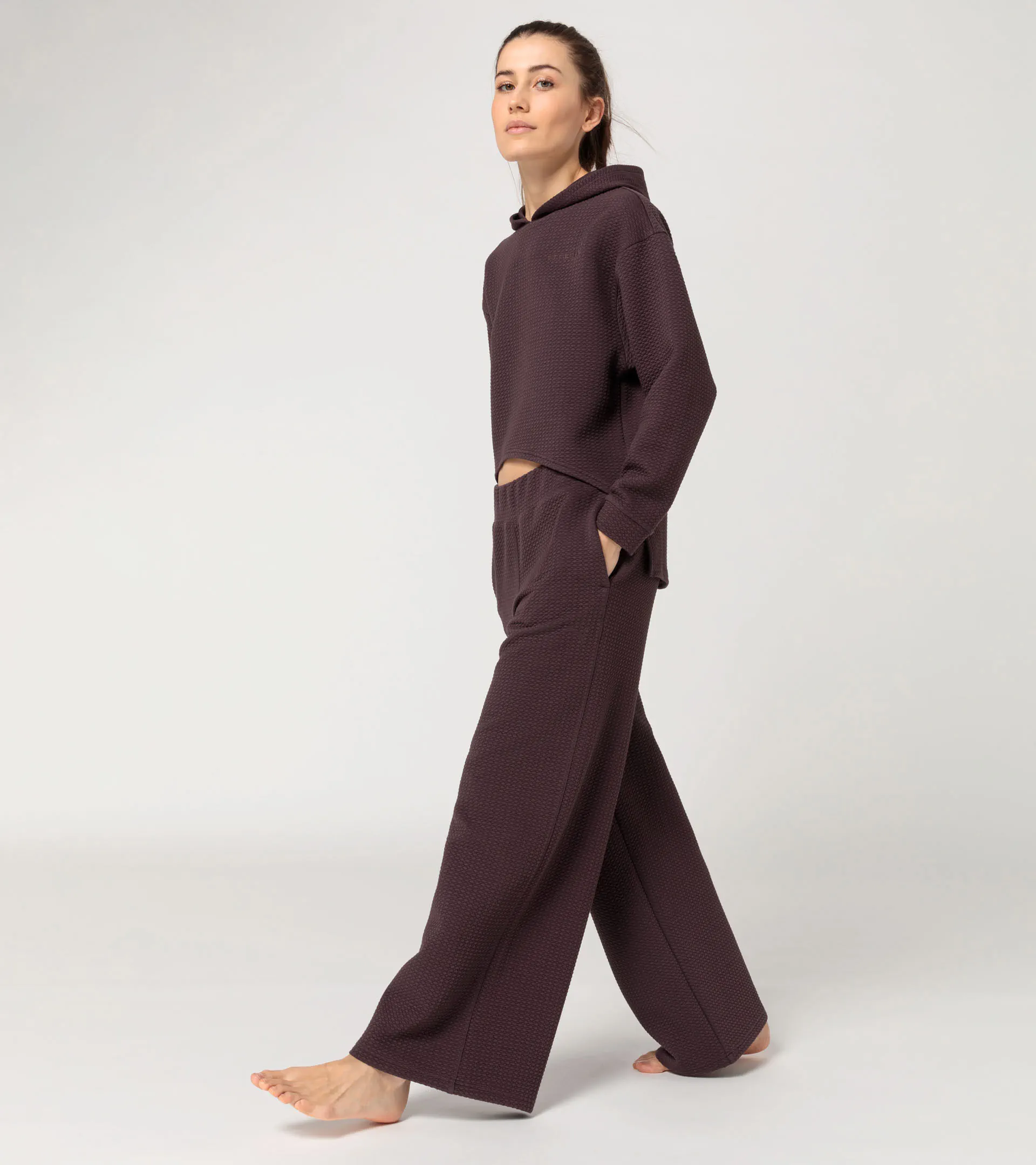 Women's Textured Hoodie – Yoga Capsule Collection | PORSCHE SHOP