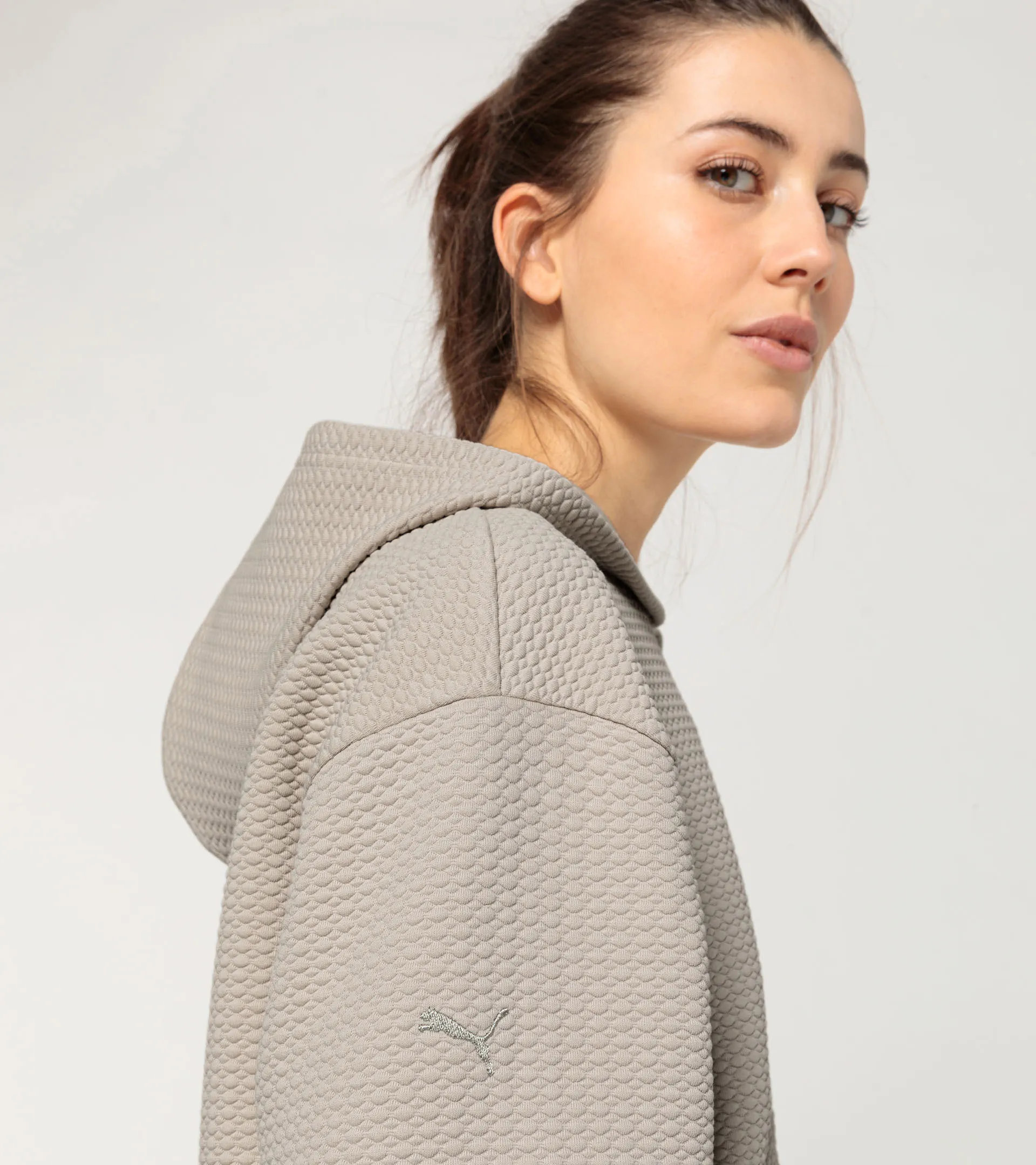 Women's Textured Hoodie – Yoga Capsule Collection | PORSCHE SHOP