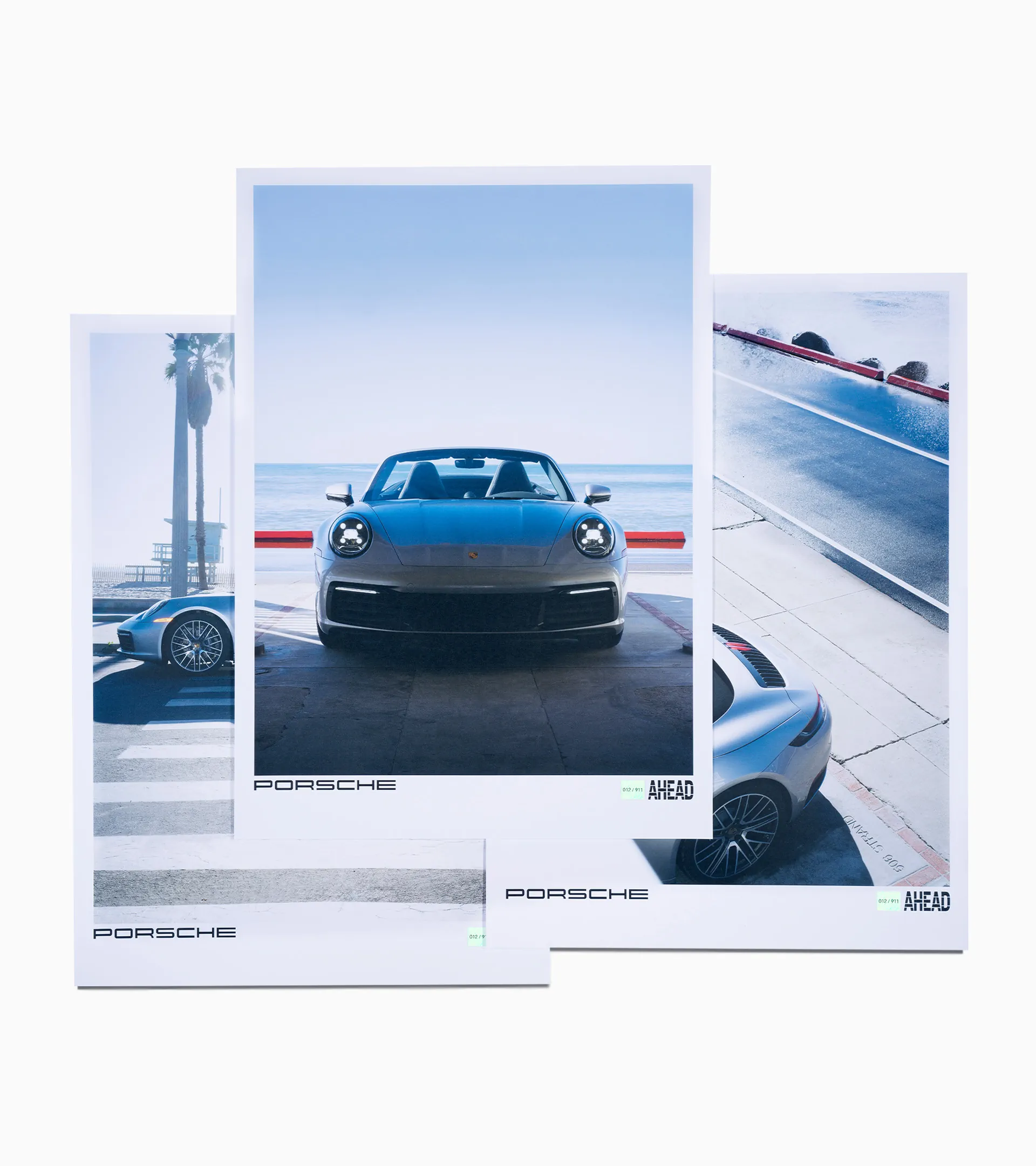 AHEAD Southwest poster set No. 3 – Limited Edition | PORSCHE SHOP