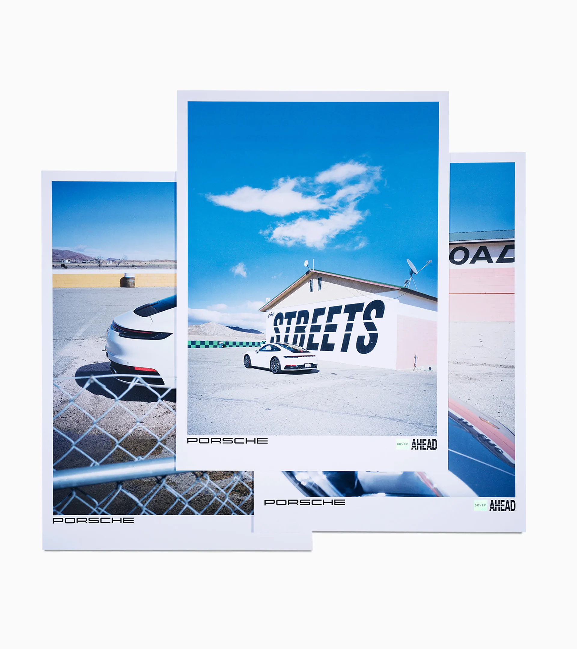 AHEAD Southwest poster set No. 2 – Limited Edition | PORSCHE SHOP