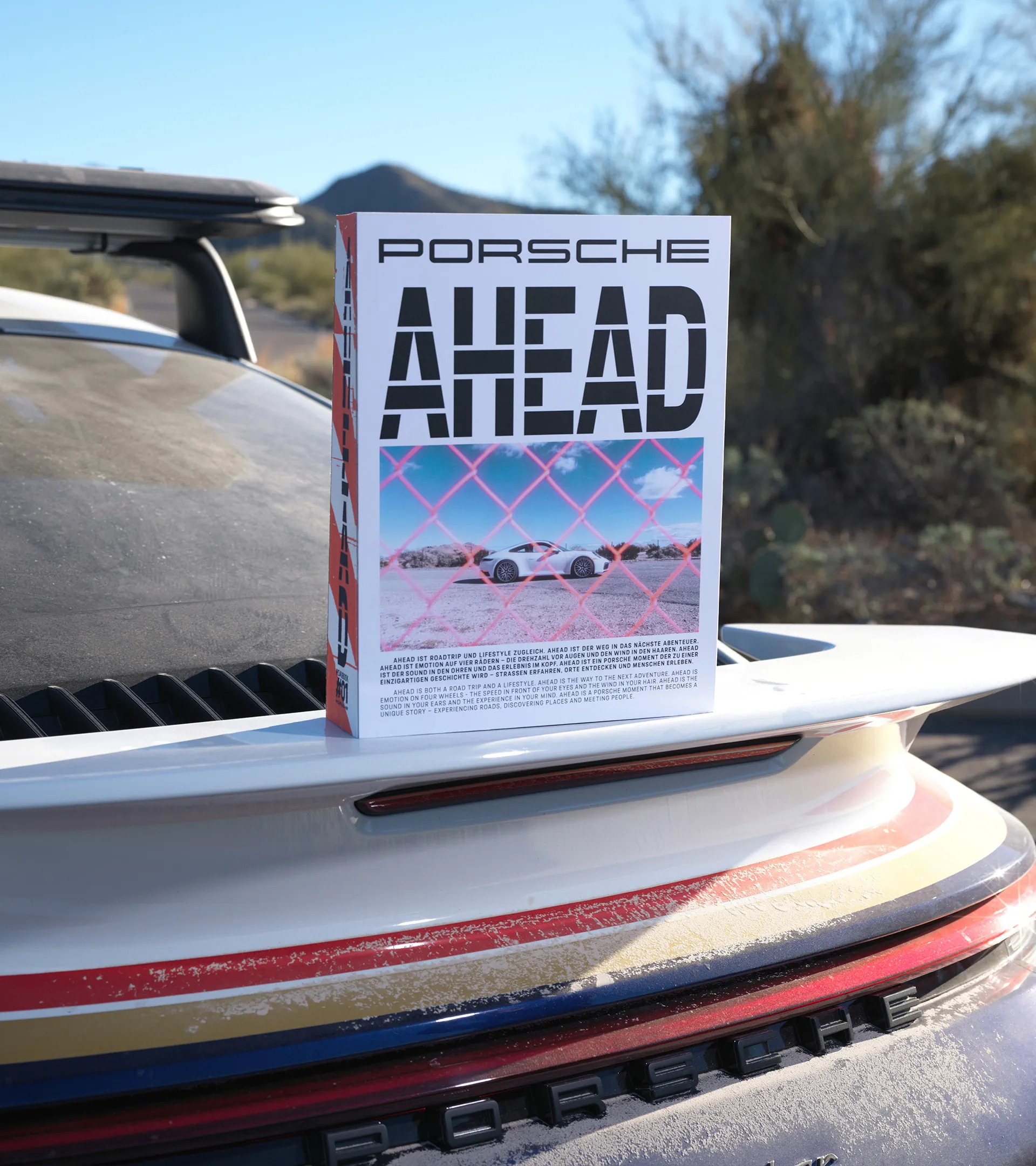 PORSCHE AHEAD ロードブック #01 AHEAD coffee table book | PORSCHE SHOP