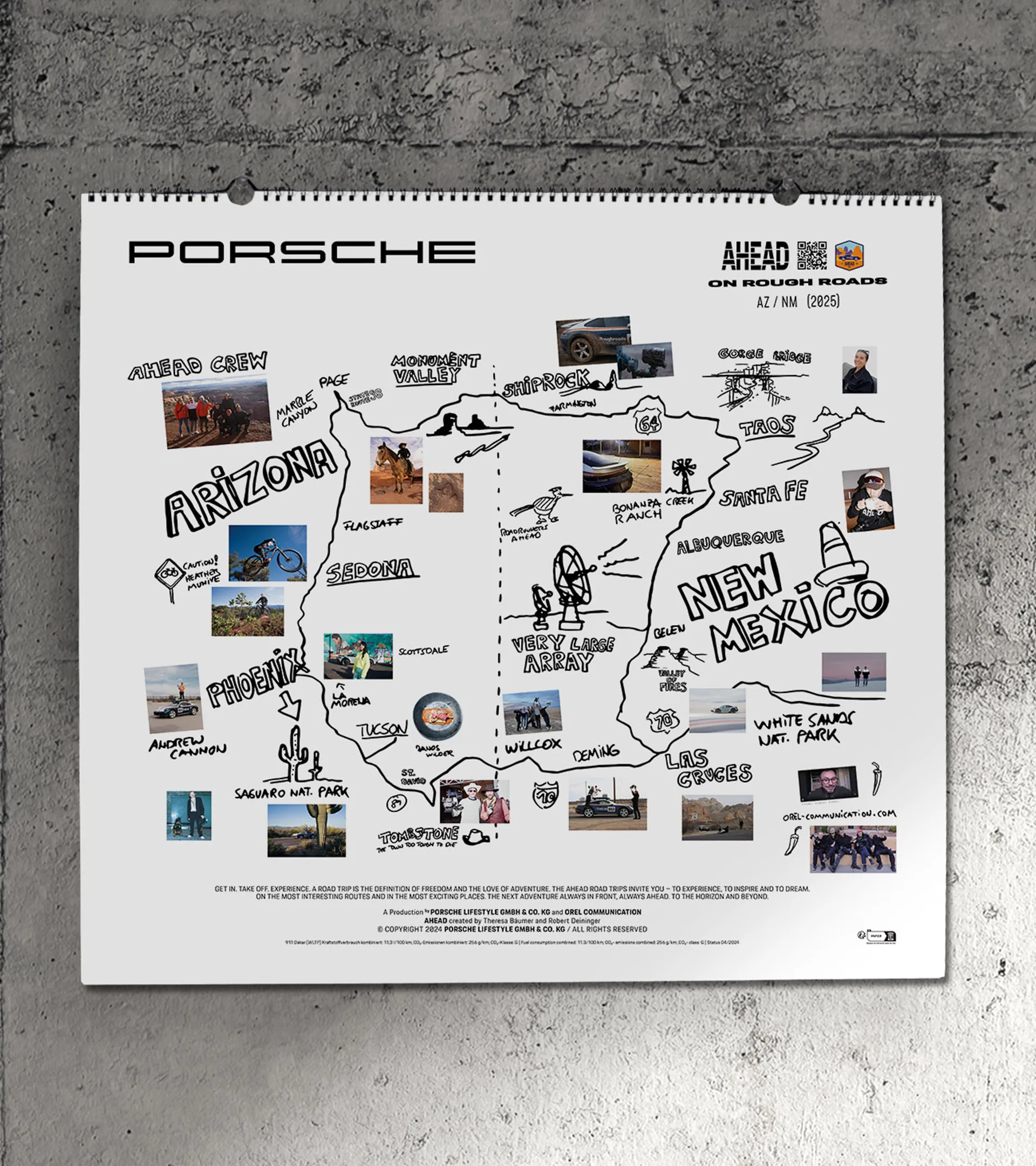 ポルシェ　カレンダー Porsche Calendar 2025 | PORSCHE SHOP