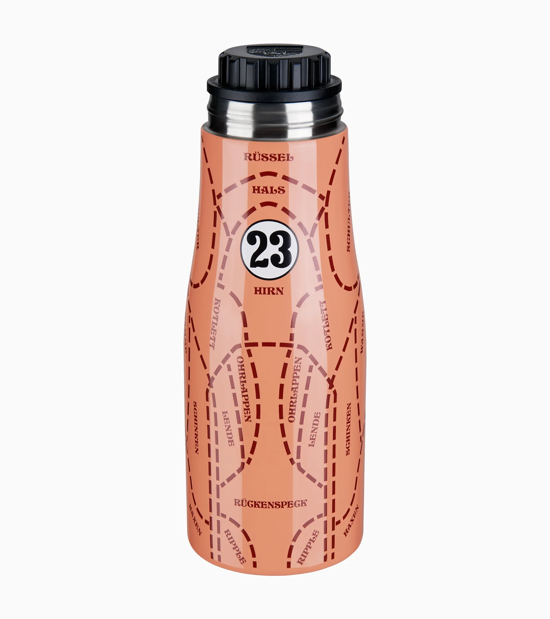 Thermal insulated bottle – 917 Pink Pig | PORSCHE SHOP