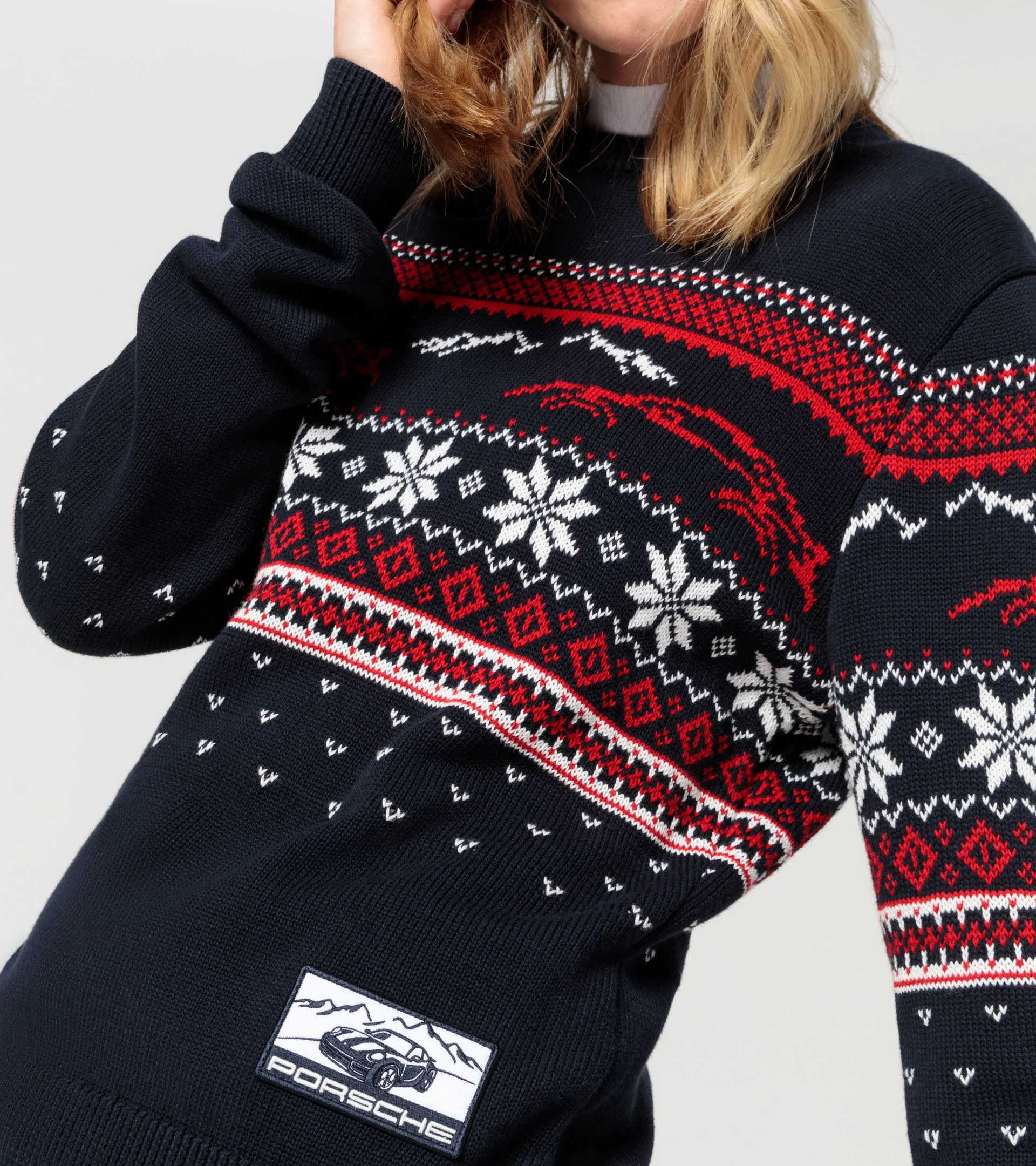 Unisex knitted pullover – Christmas | PORSCHE SHOP