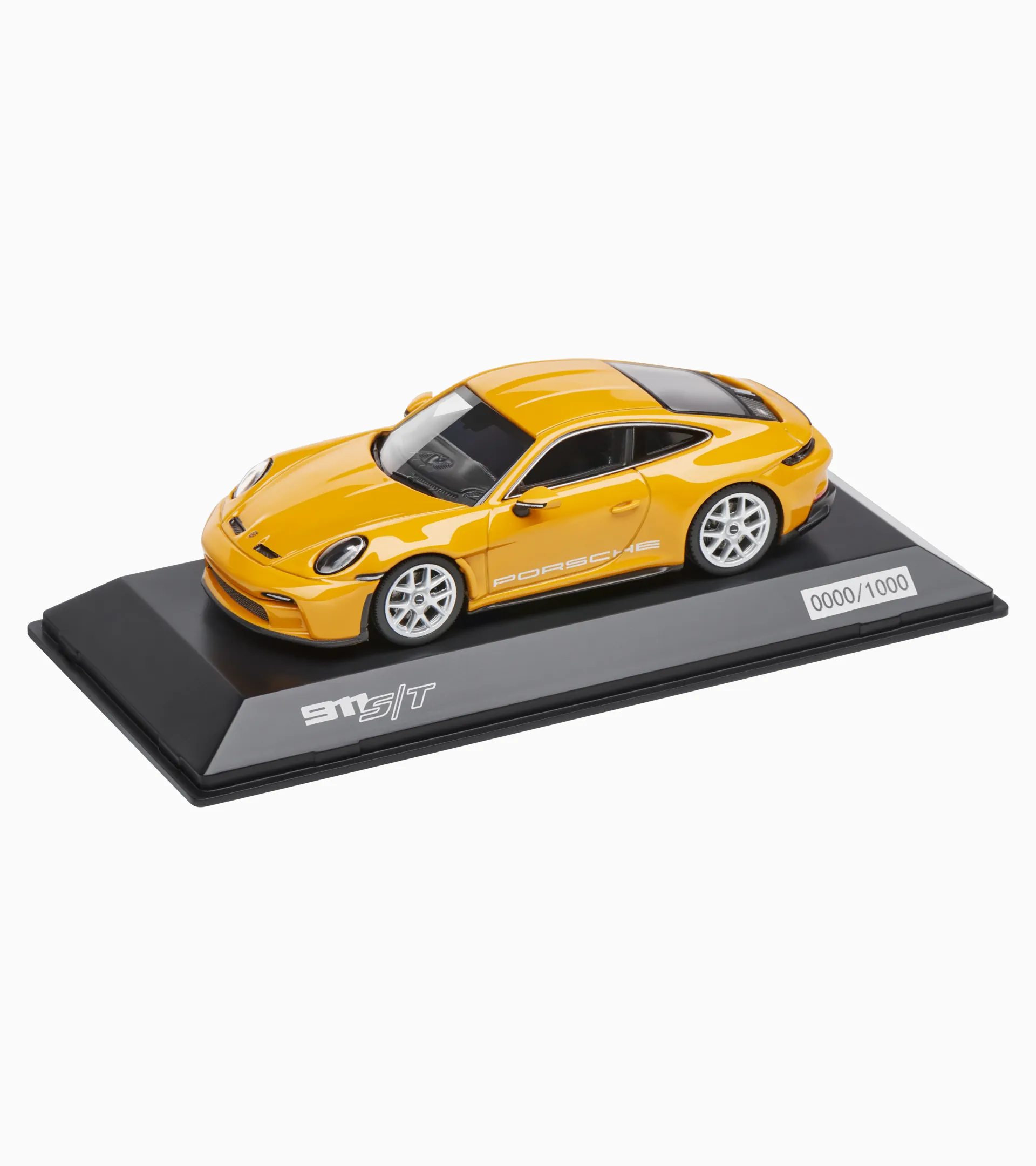 新品 1/43 ポルシェ純正 スパーク ポルシェ 992 911S/T イエロー Porsche 911 S/T (992) – Limited Edition | PORSCHE SHOP