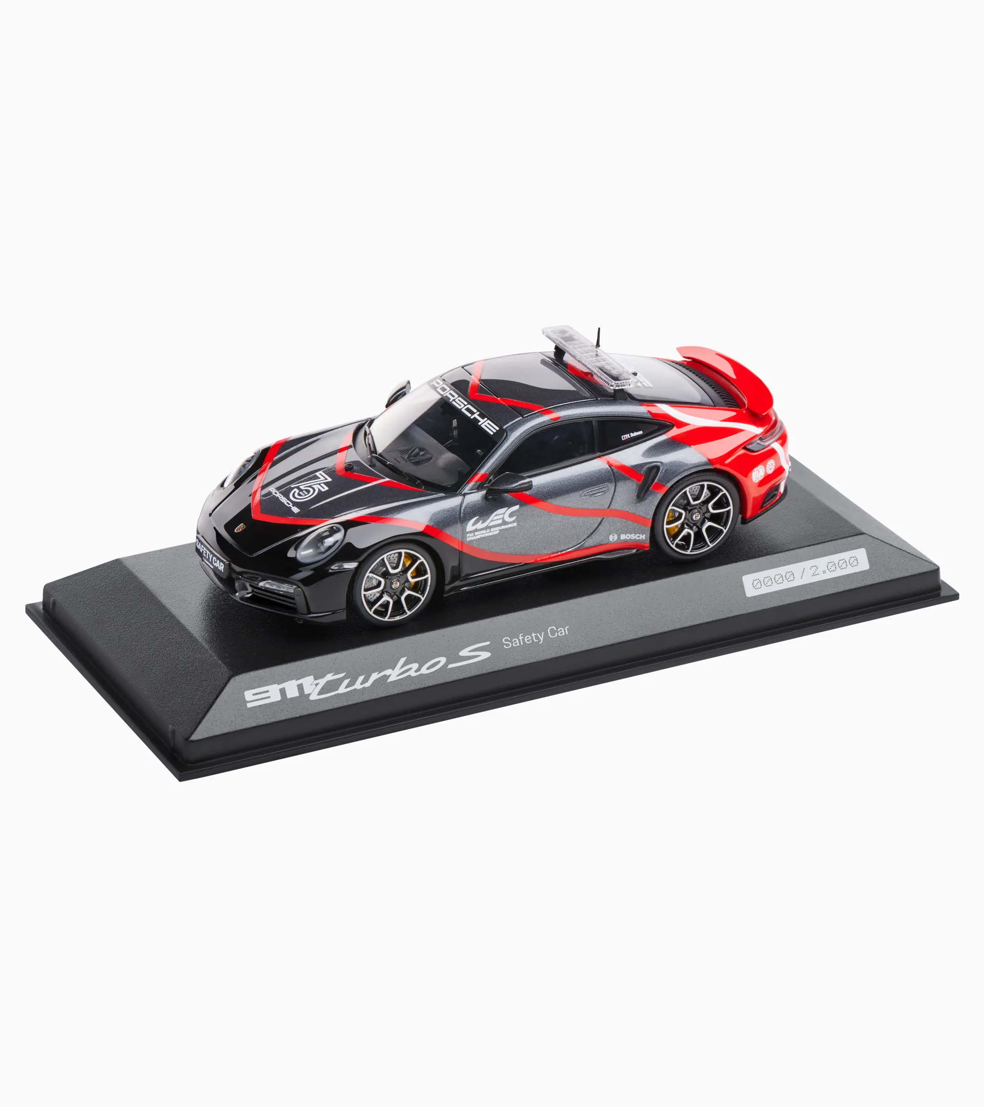 ポルシェ 911 Turbo Safety Car WEC 2018 ミニカー Porsche 911 Turbo S (992) WEC Safety Car – Limited Edition