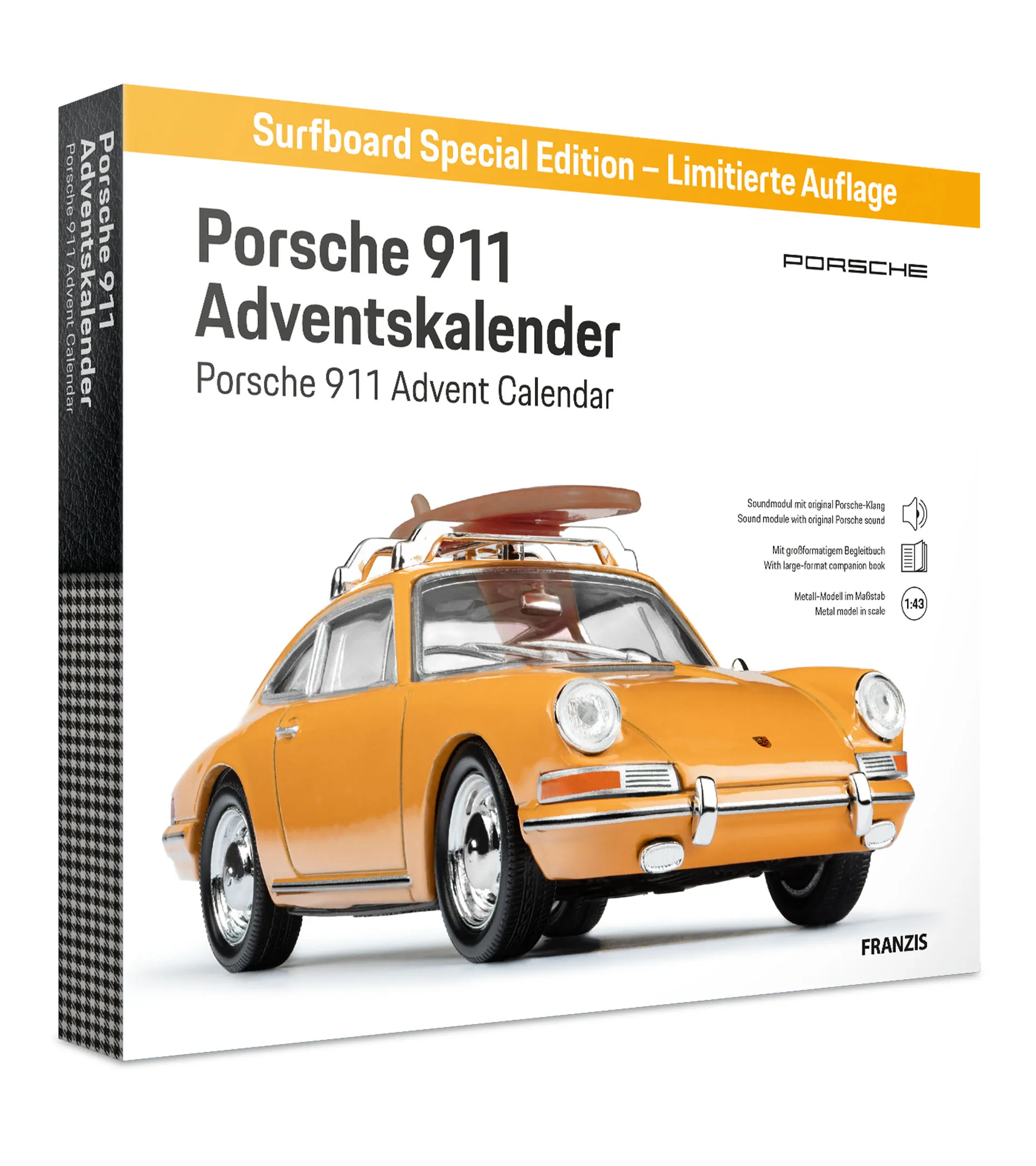 Porsche 911 with Surfboard Advent Calendar | PORSCHE SHOP