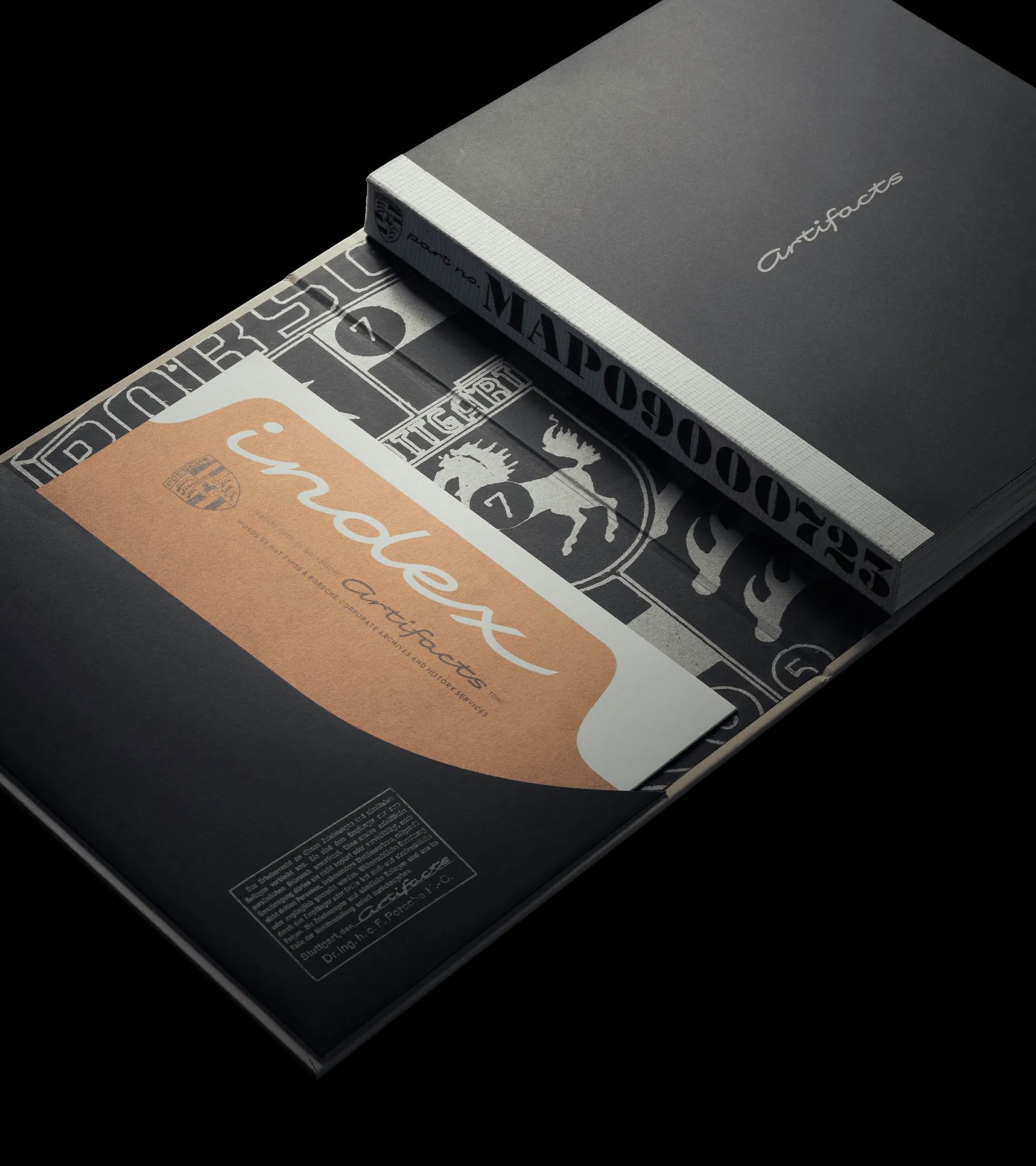Artifacts' book | PORSCHE SHOP