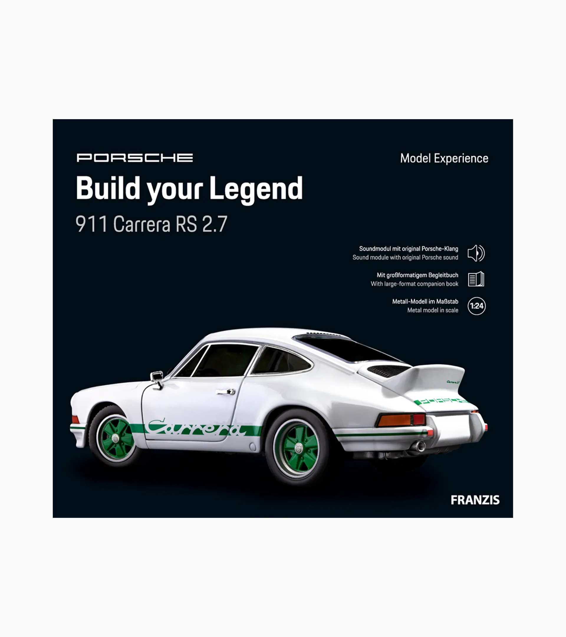 Model kit Porsche 911 Carrera RS 2.7 “Build your Legend” | PORSCHE