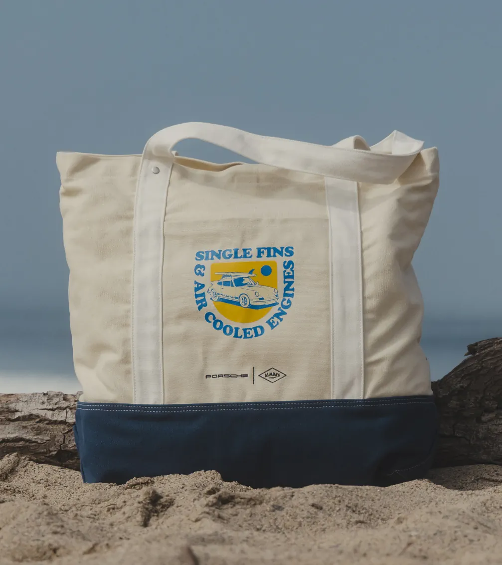 Porsche x Almond Canvas Bag | PORSCHE SHOP
