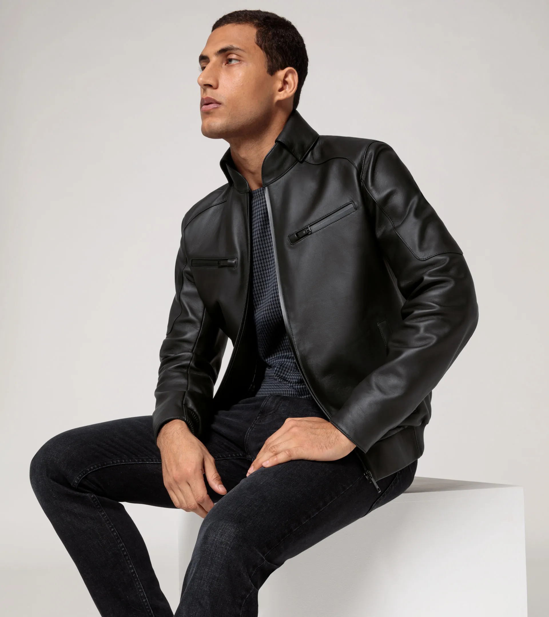 Cabrio leather jacket | PORSCHE SHOP