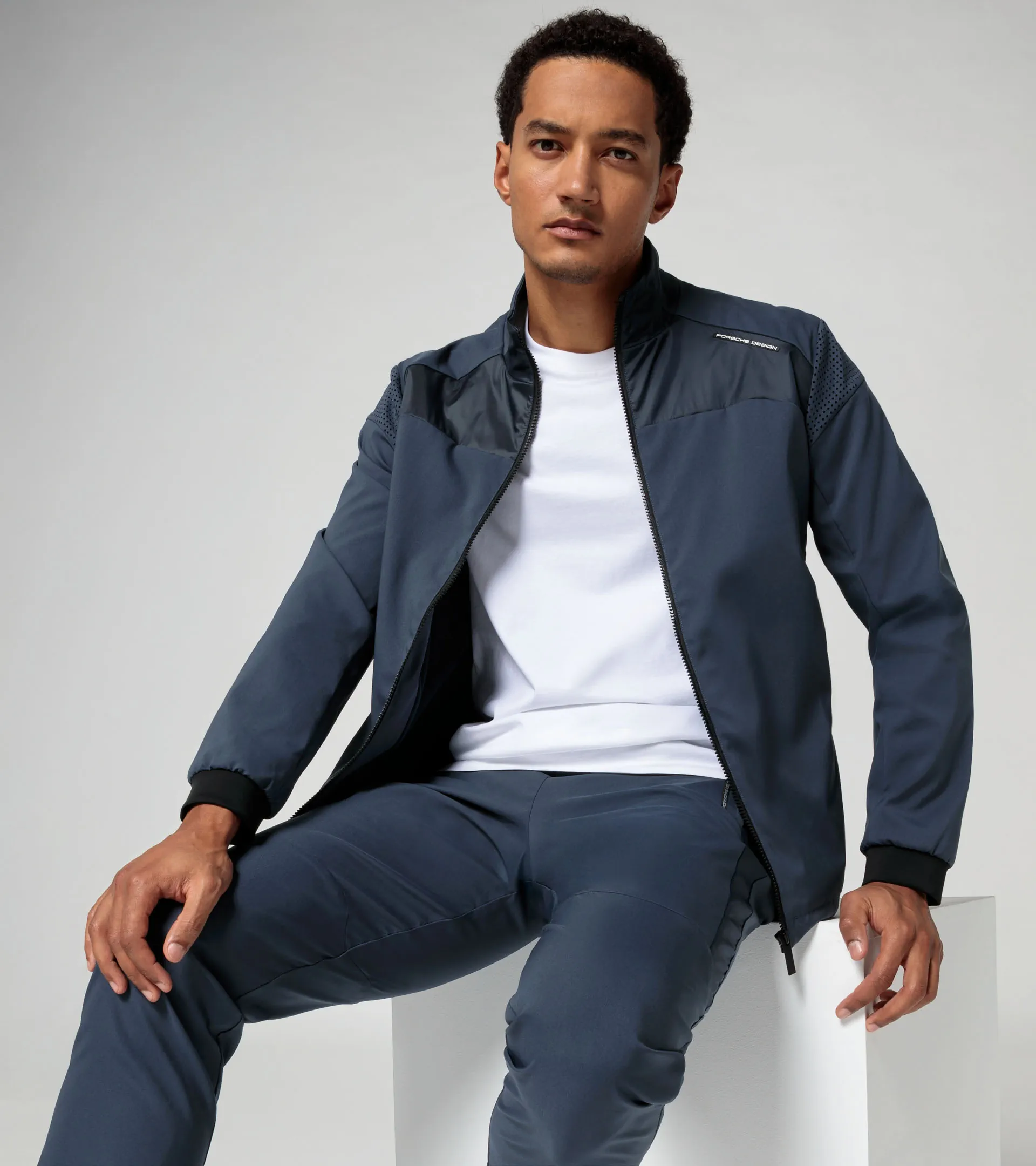 Woven tech jacket | PORSCHE SHOP