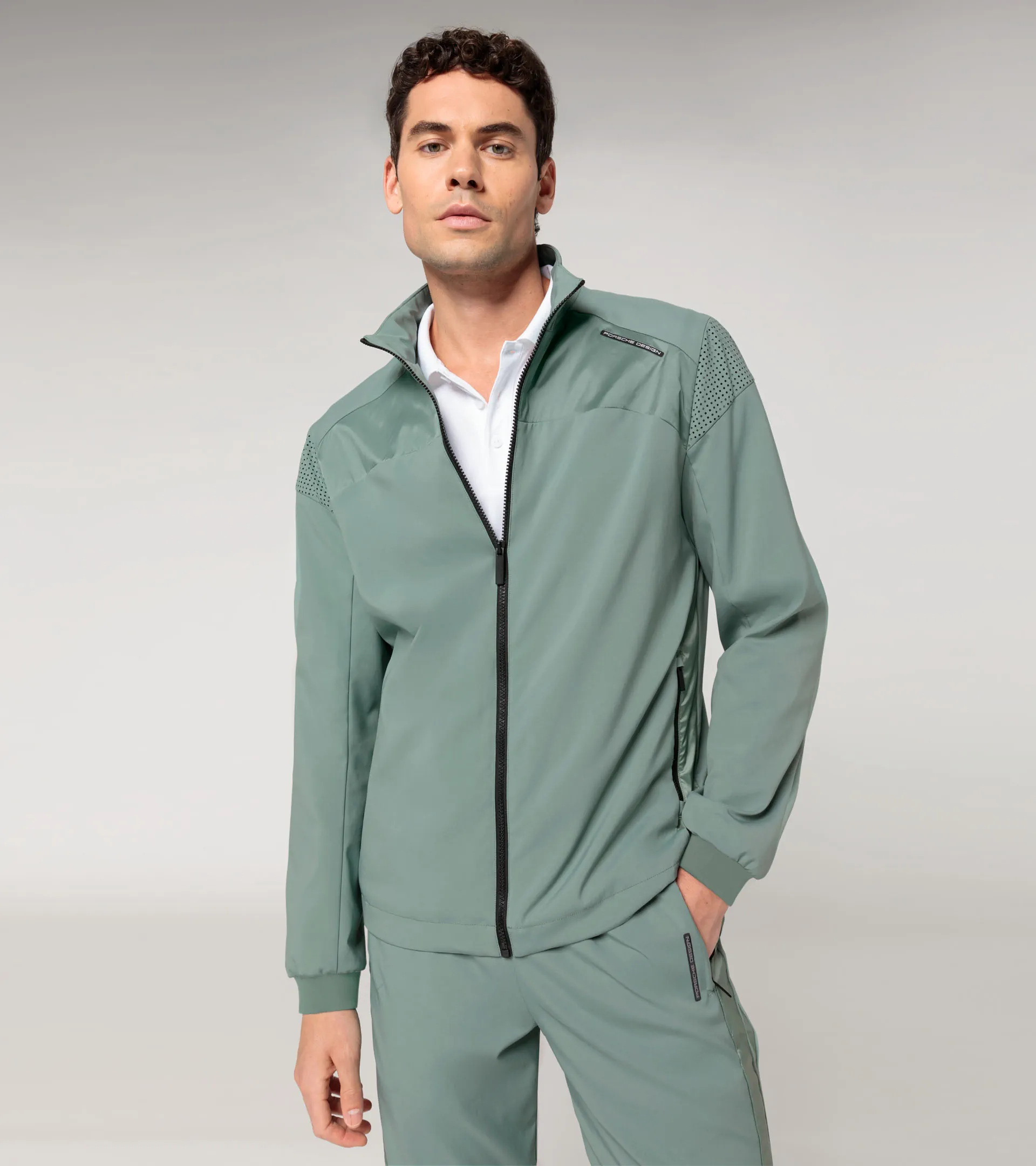 Woven tech jacket | PORSCHE SHOP