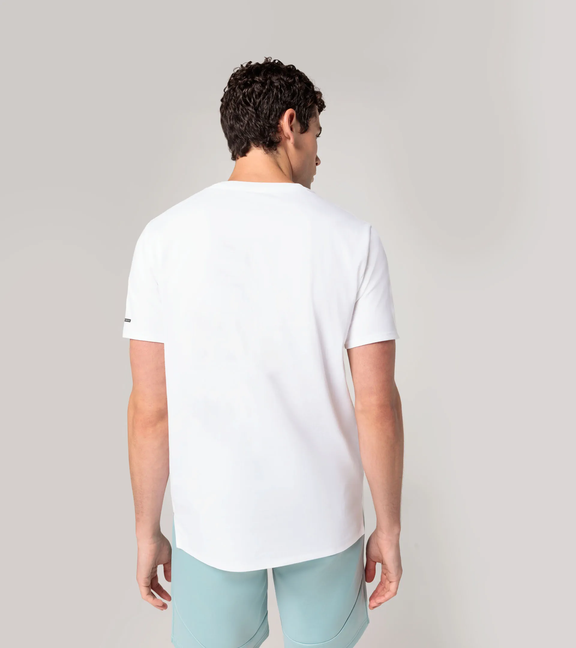 T-shirt Calvin Klein maniche lunghe logo laterale - Remove Store