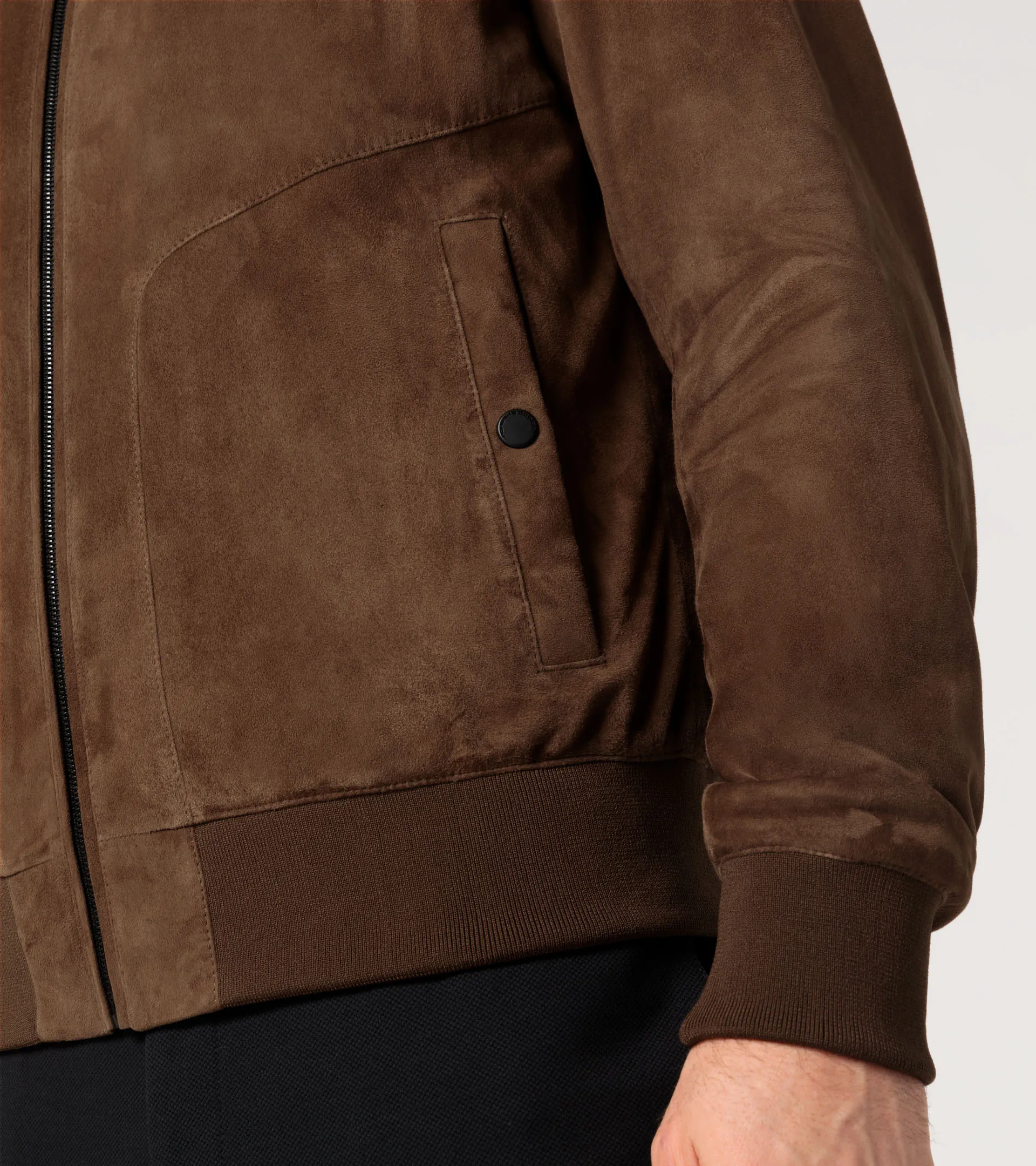Goat suede leather jacket | PORSCHE SHOP