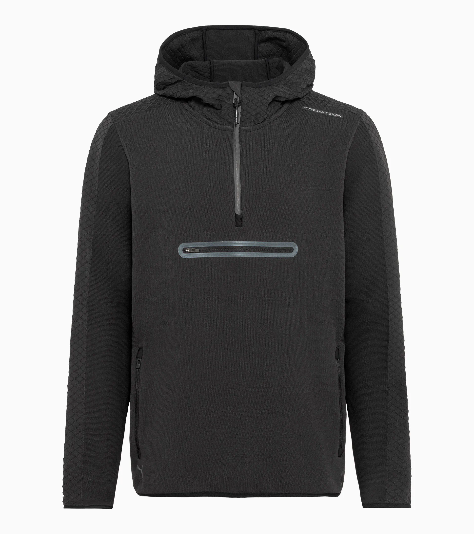 second layer ニットポロ Oversized Full-Zip Cashmere/MerinoSweater – Yacaia Y-0020 in Dark