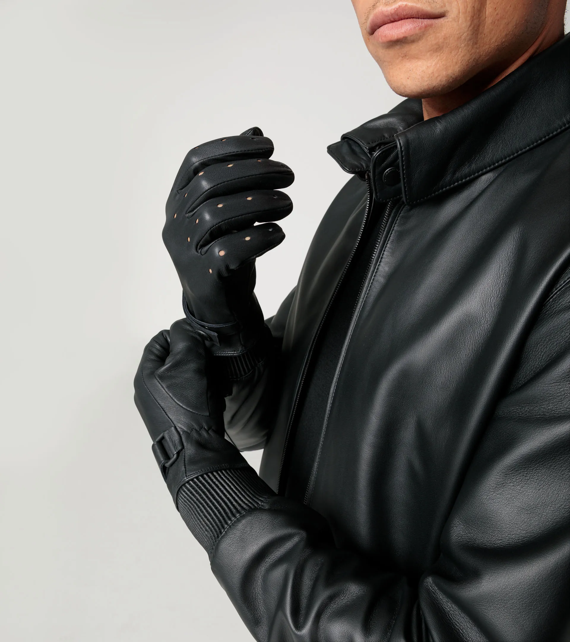 Active leather gloves | PORSCHE SHOP