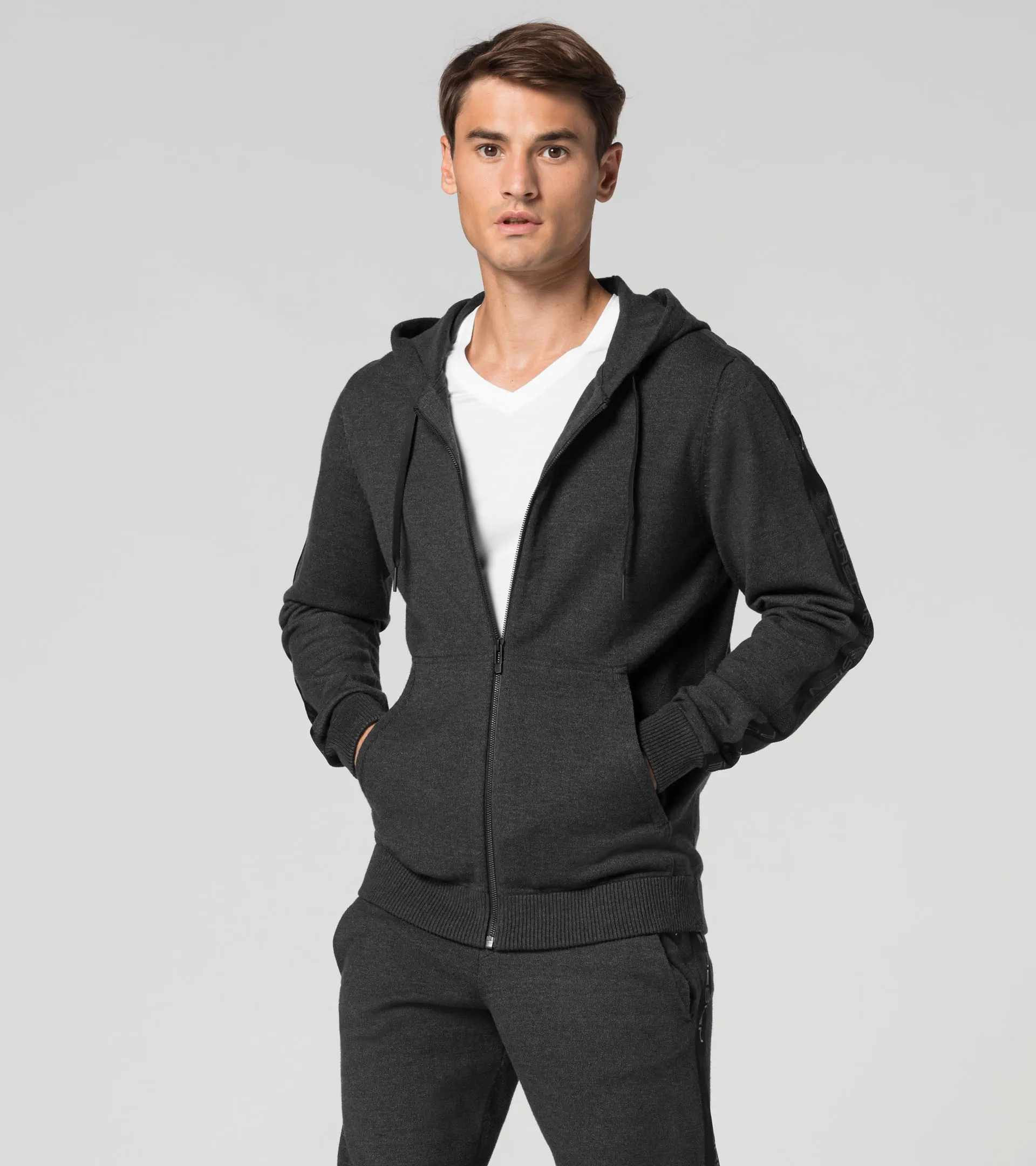 Porsche Design セットアップジャージ上下セット グレー Full-Zip Leisure Jacket | PORSCHE SHOP