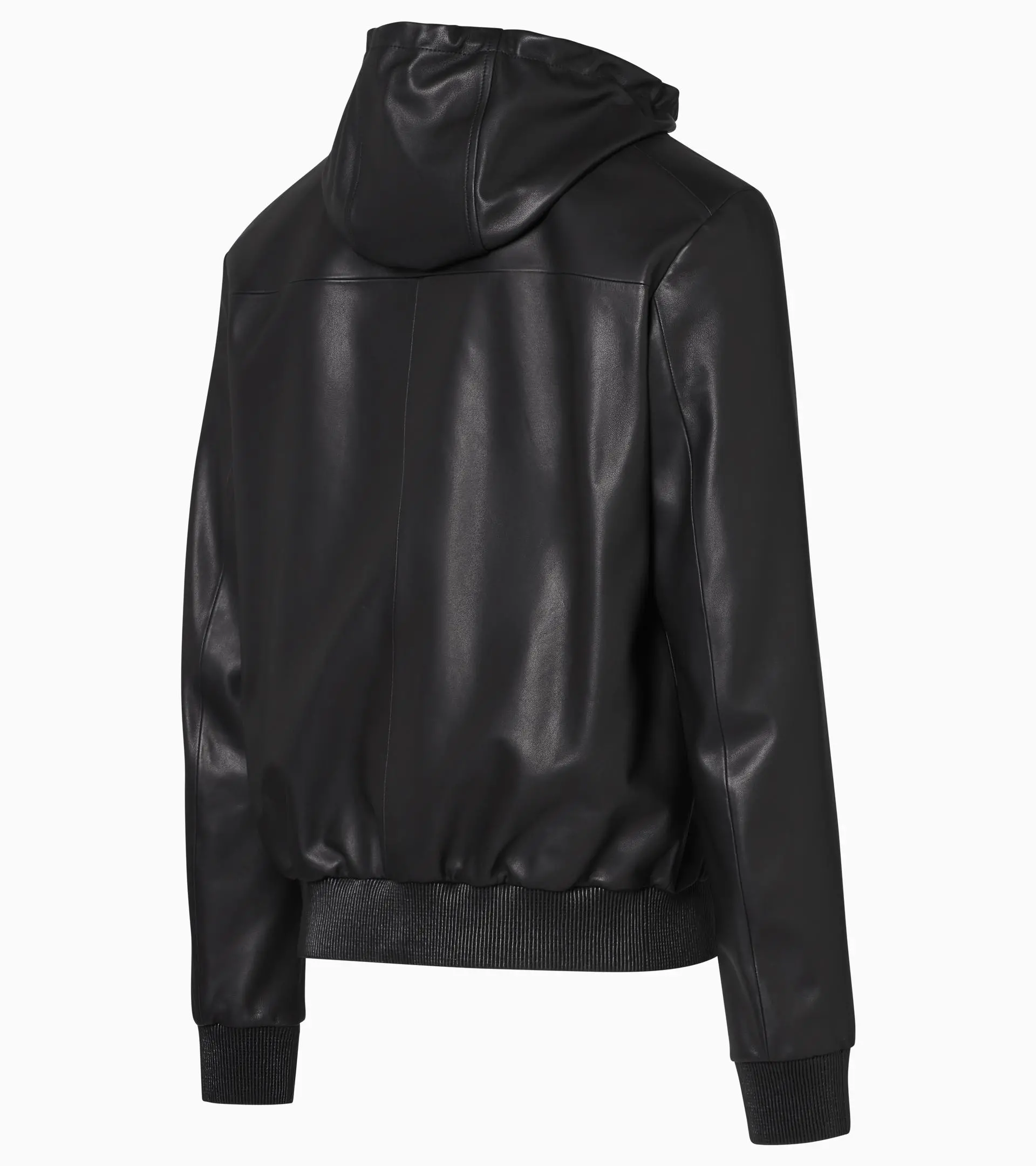 Hooded Leather Bomber | PORSCHE SHOP