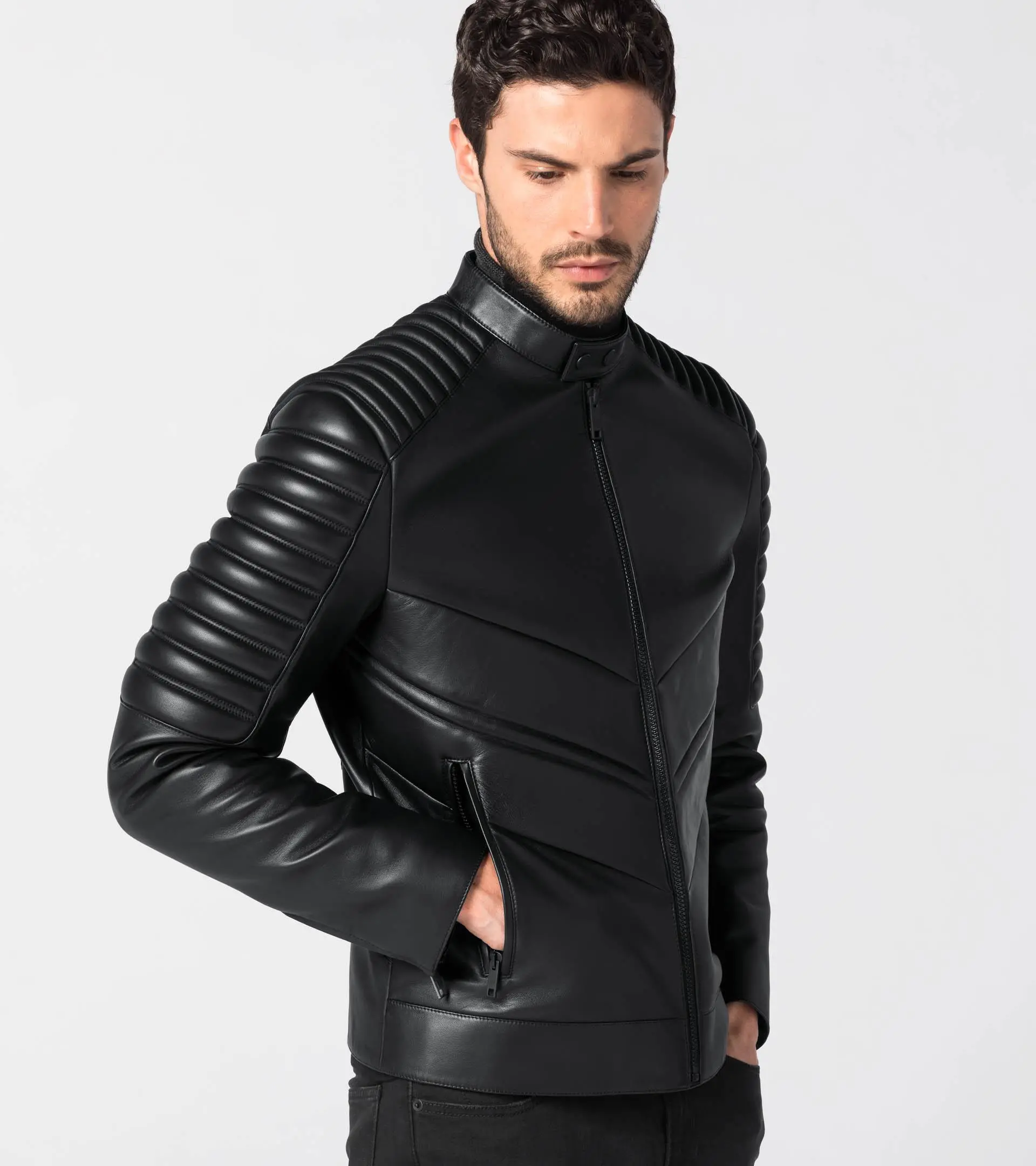 Iconic MotoX Leather Jacket | PORSCHE SHOP