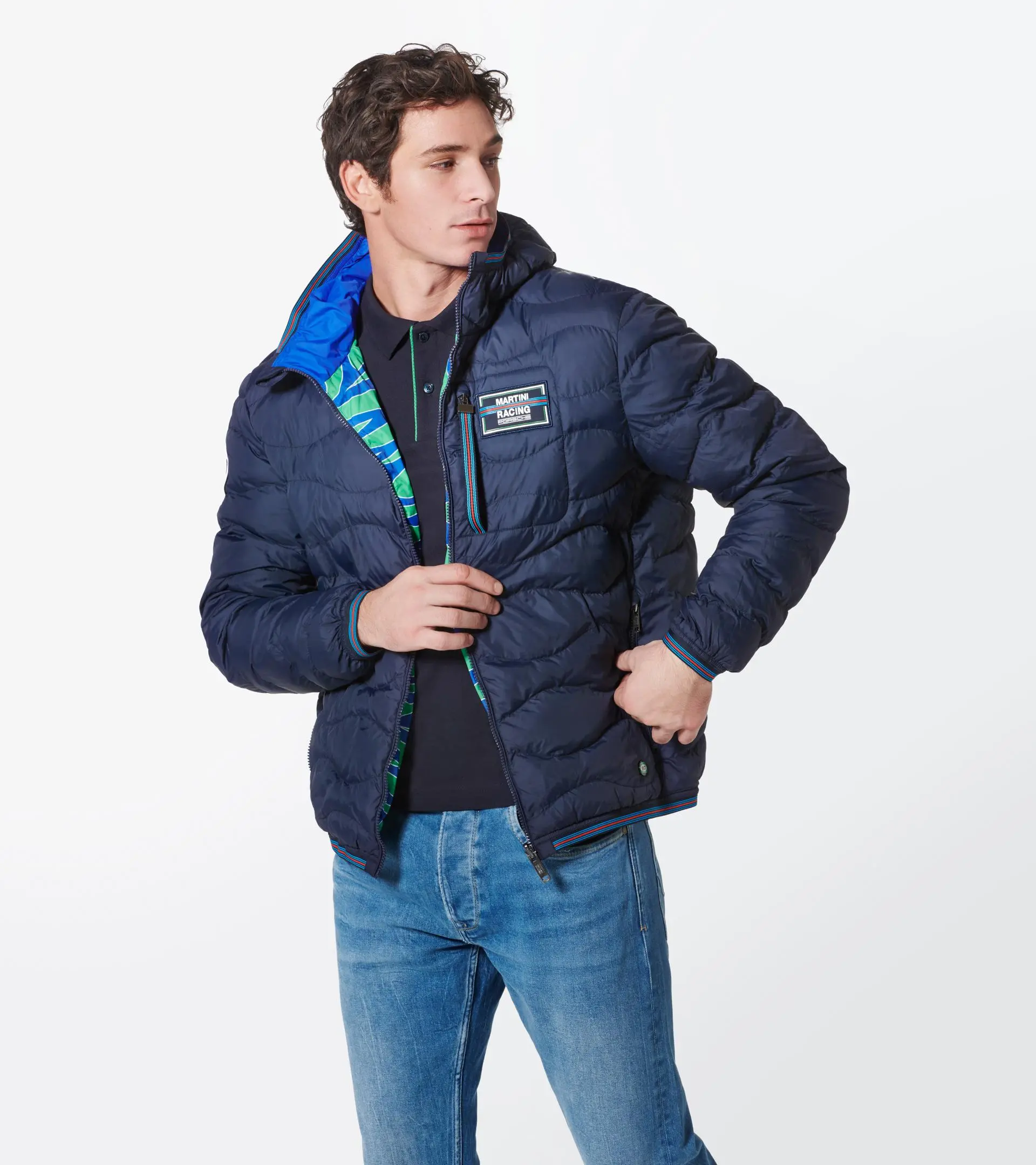 Reversible quilted jacket – MARTINI RACING® | PORSCHE SHOP