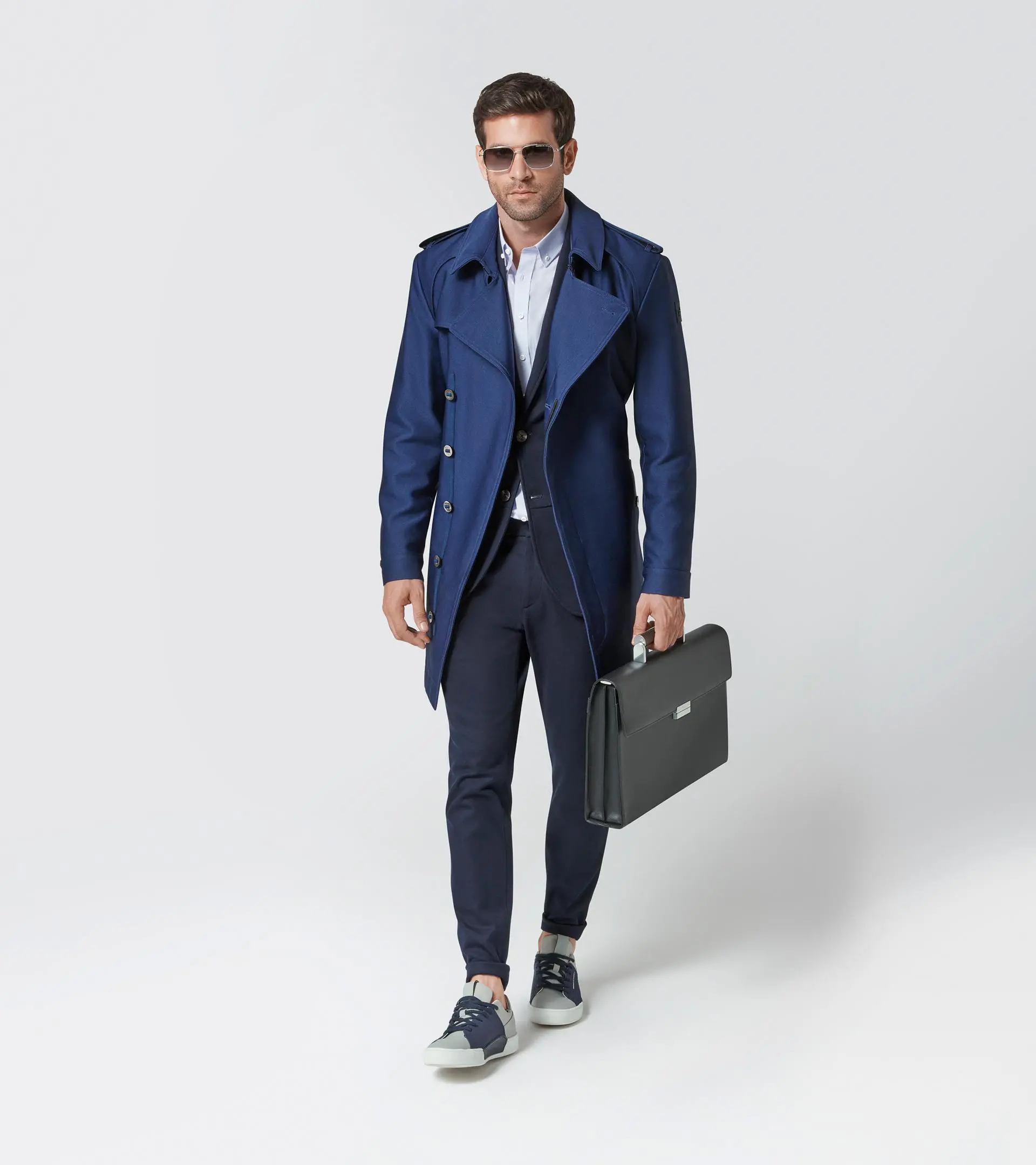 【希少・ヴィンテージ】PORTER / SQUARE BRIEFCASE 本革 French Classic 4.1 BriefBag FS | PORSCHE SHOP