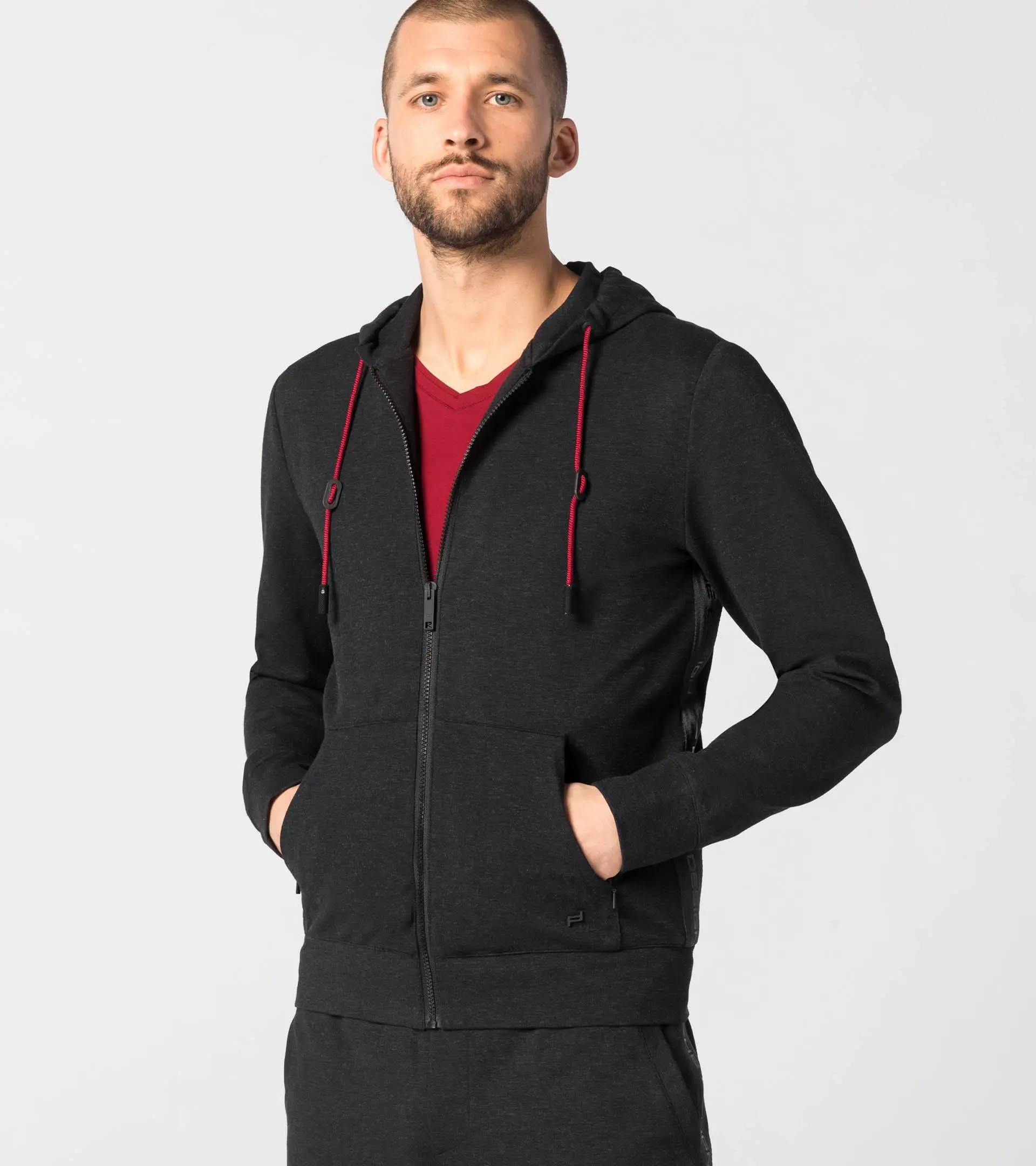Iconic Zipped Hooded Jacket | PORSCHE SHOP