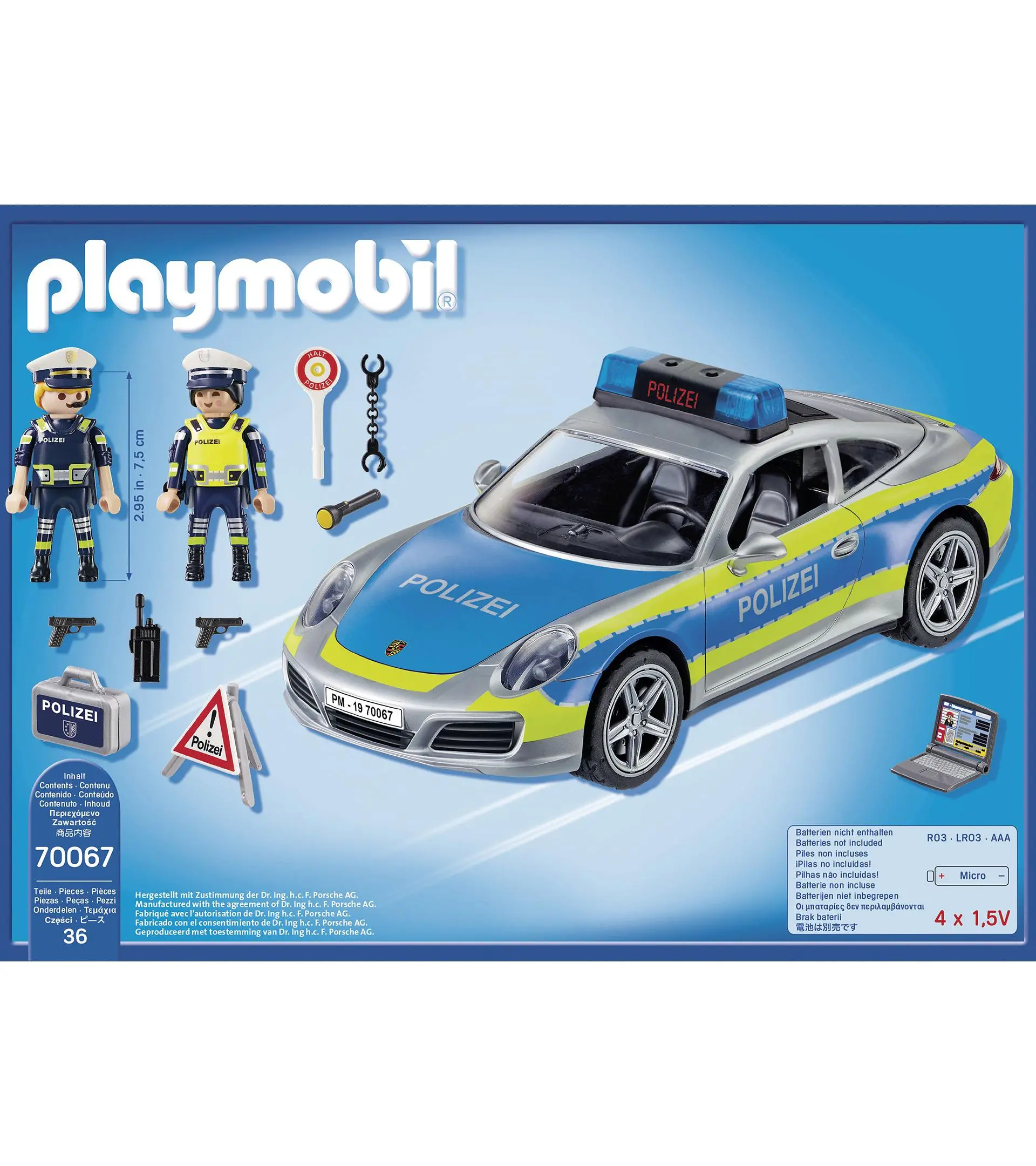 Playmobil - Playmobil 2x Véhicules Porsche