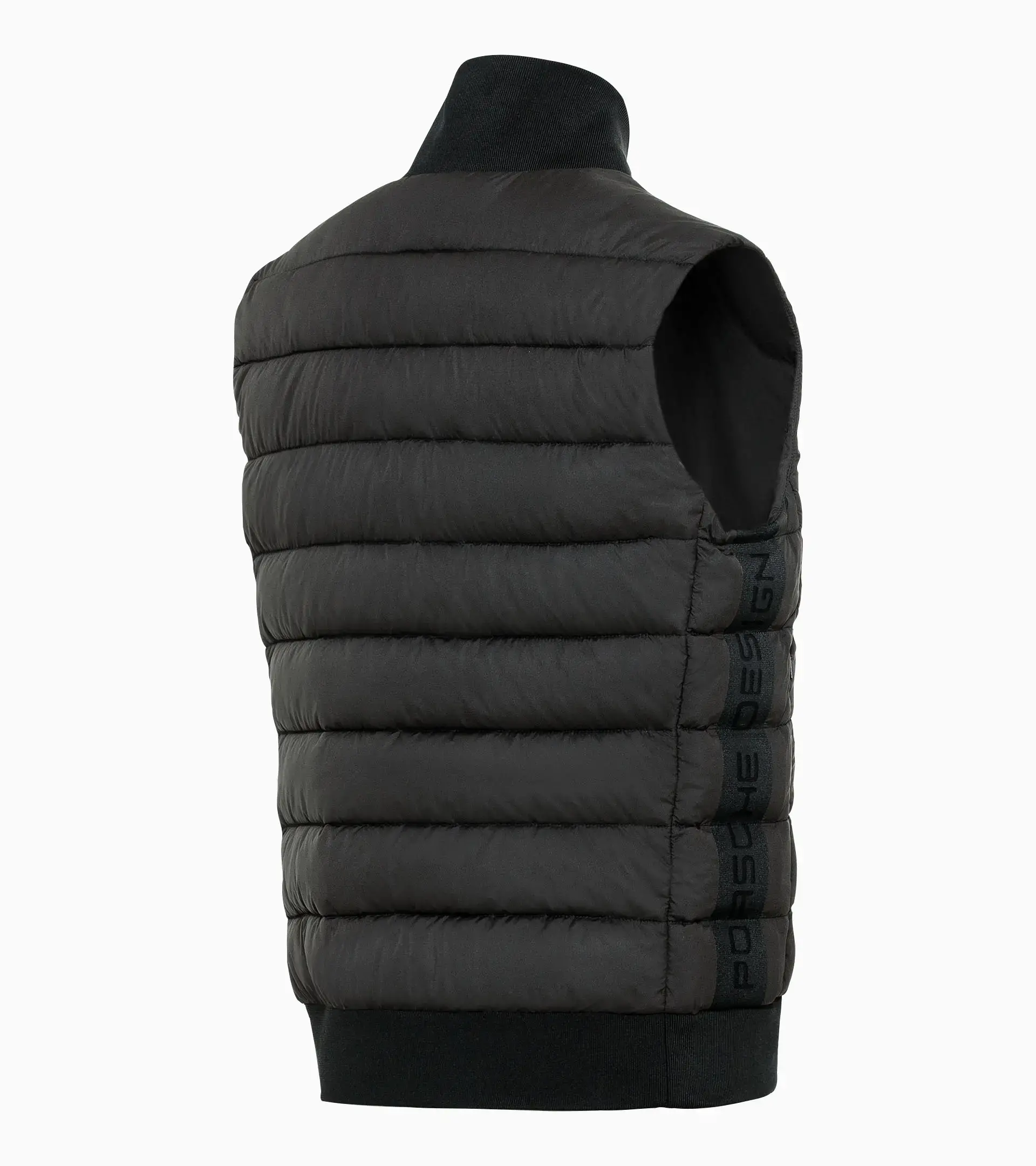 Porsche Design P1000 ブラック ダウンベスト Horizontal Padded Vest | PORSCHE SHOP