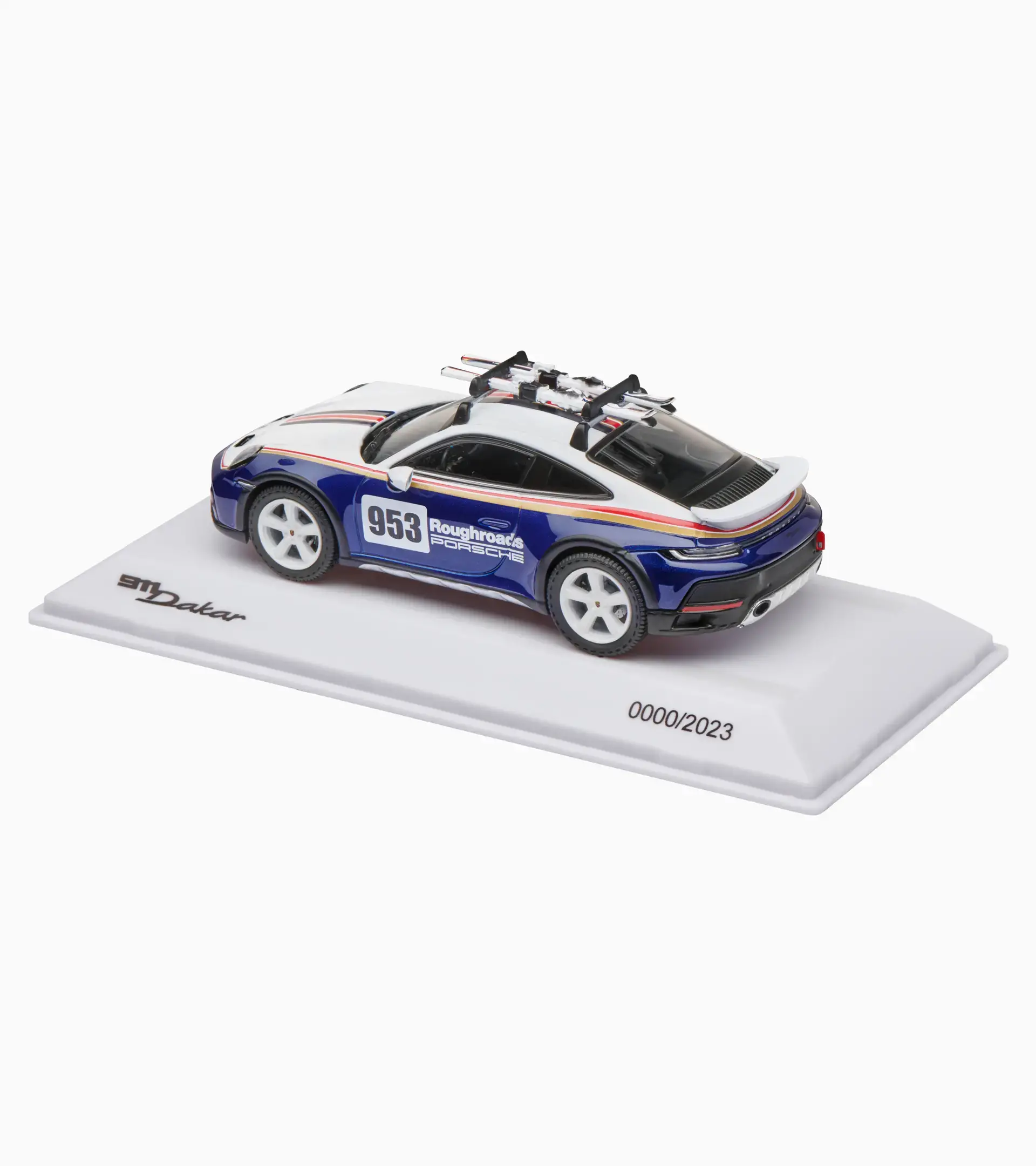 Porsche 911 Dakar (992) with skis – Christmas – Ltd. | PORSCHE SHOP