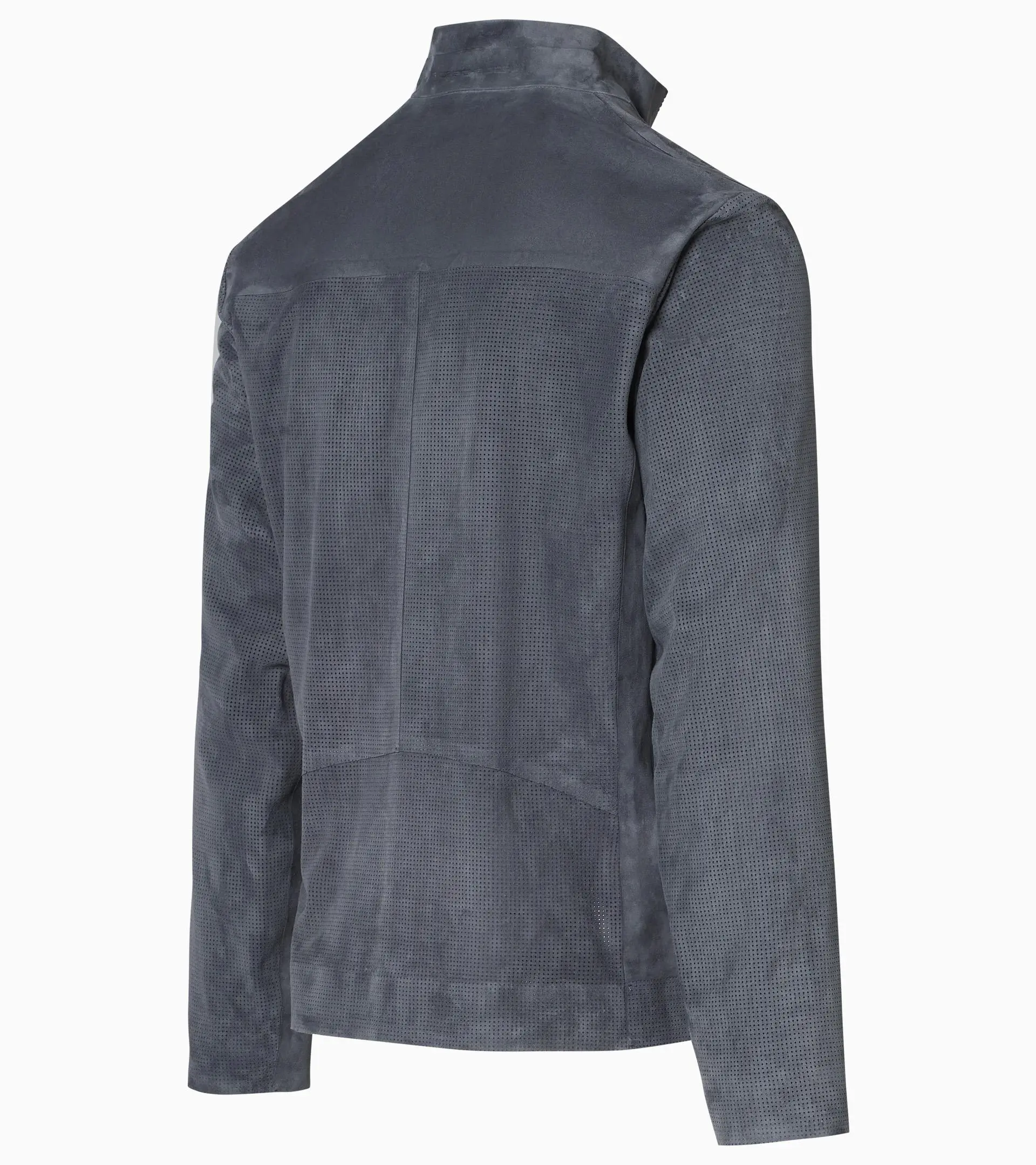 Perforated Goat Suede Leather Jacket | PORSCHE SHOP