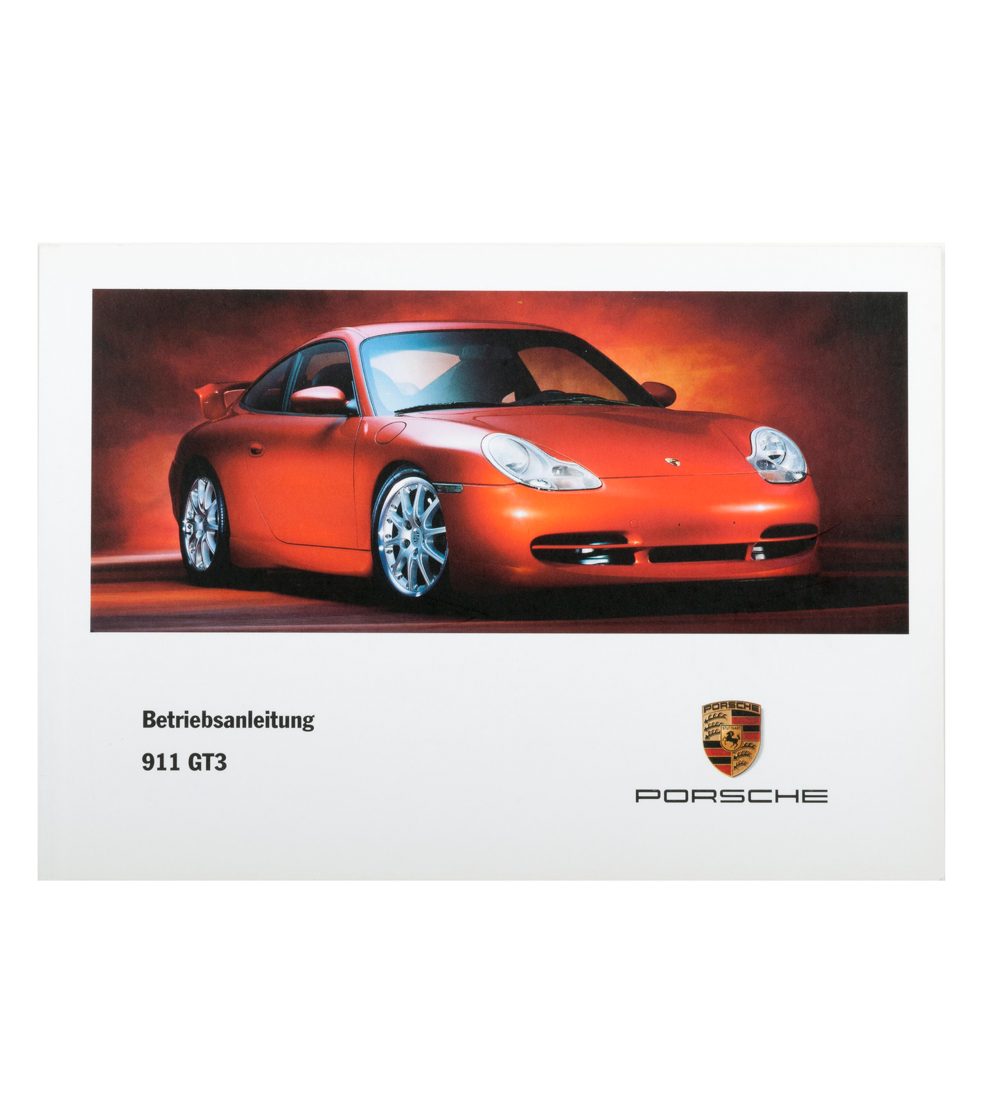 Manual de instrucciones 911 GT3 (996) | PORSCHE SHOP