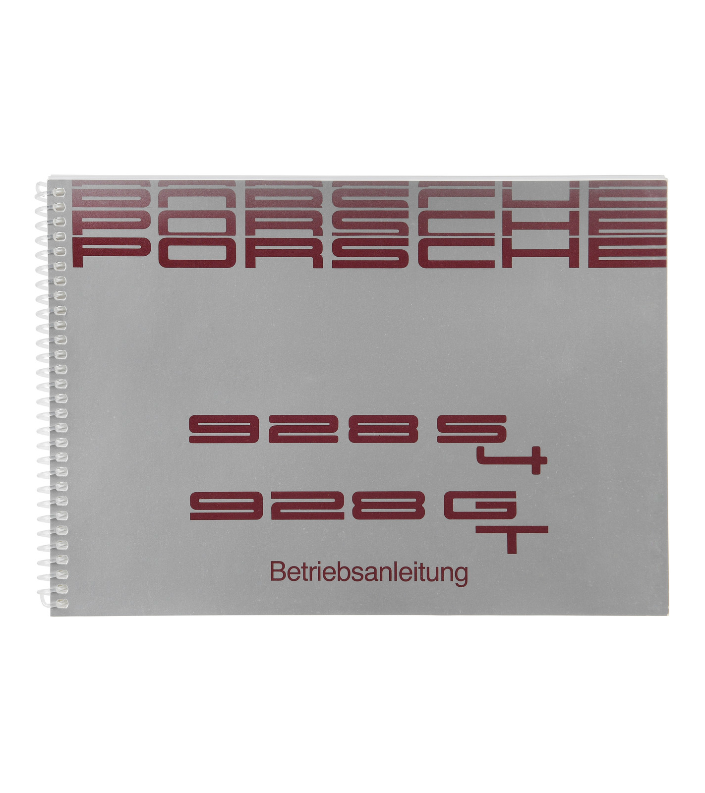 Driver's manual 928 S4, 928 GT | PORSCHE SHOP