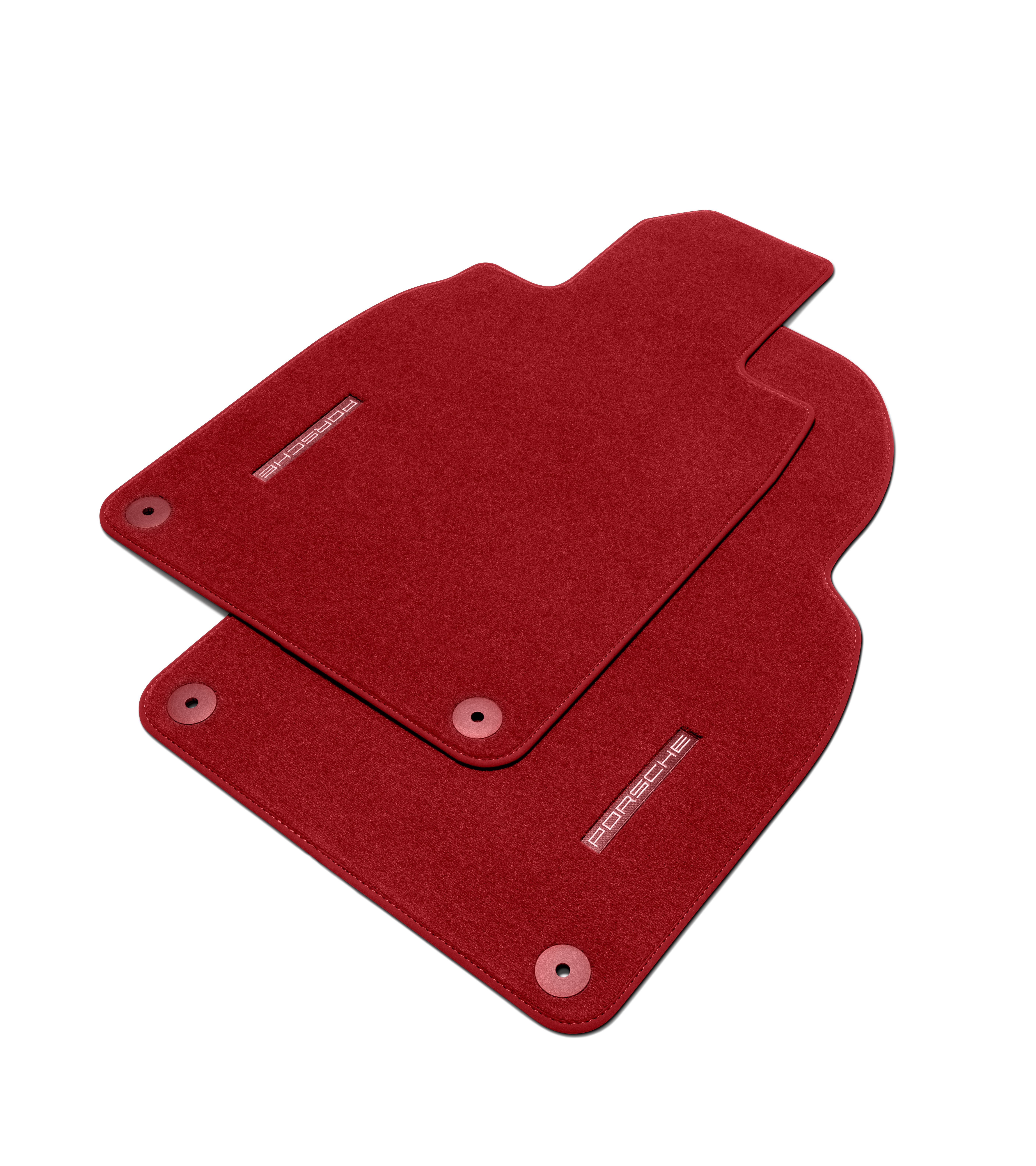 Porsche Floor Mats with Nubuk Edging for 911 and 718 | PORSCHE SHOP