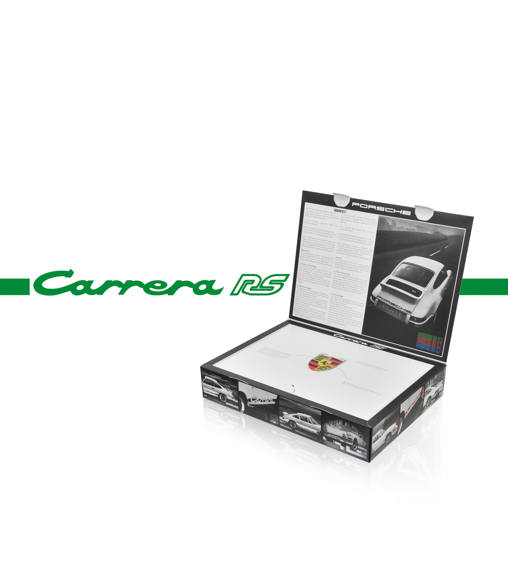 911 Carrera RS 2.7 decal set | PORSCHE SHOP