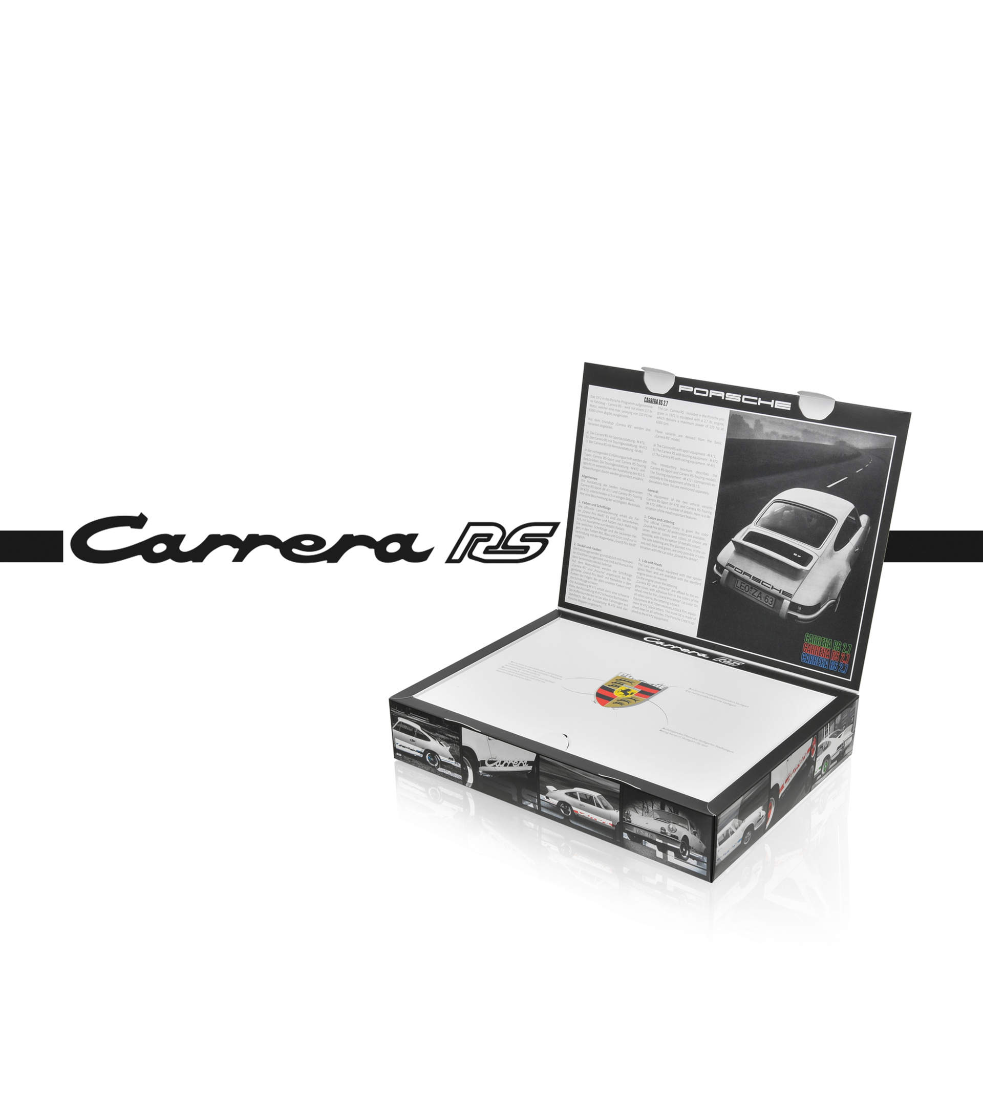 CARRERA RS LIMITED EDITION 写真集 911 Carrera RS 2.7 decal set | PORSCHE SHOP