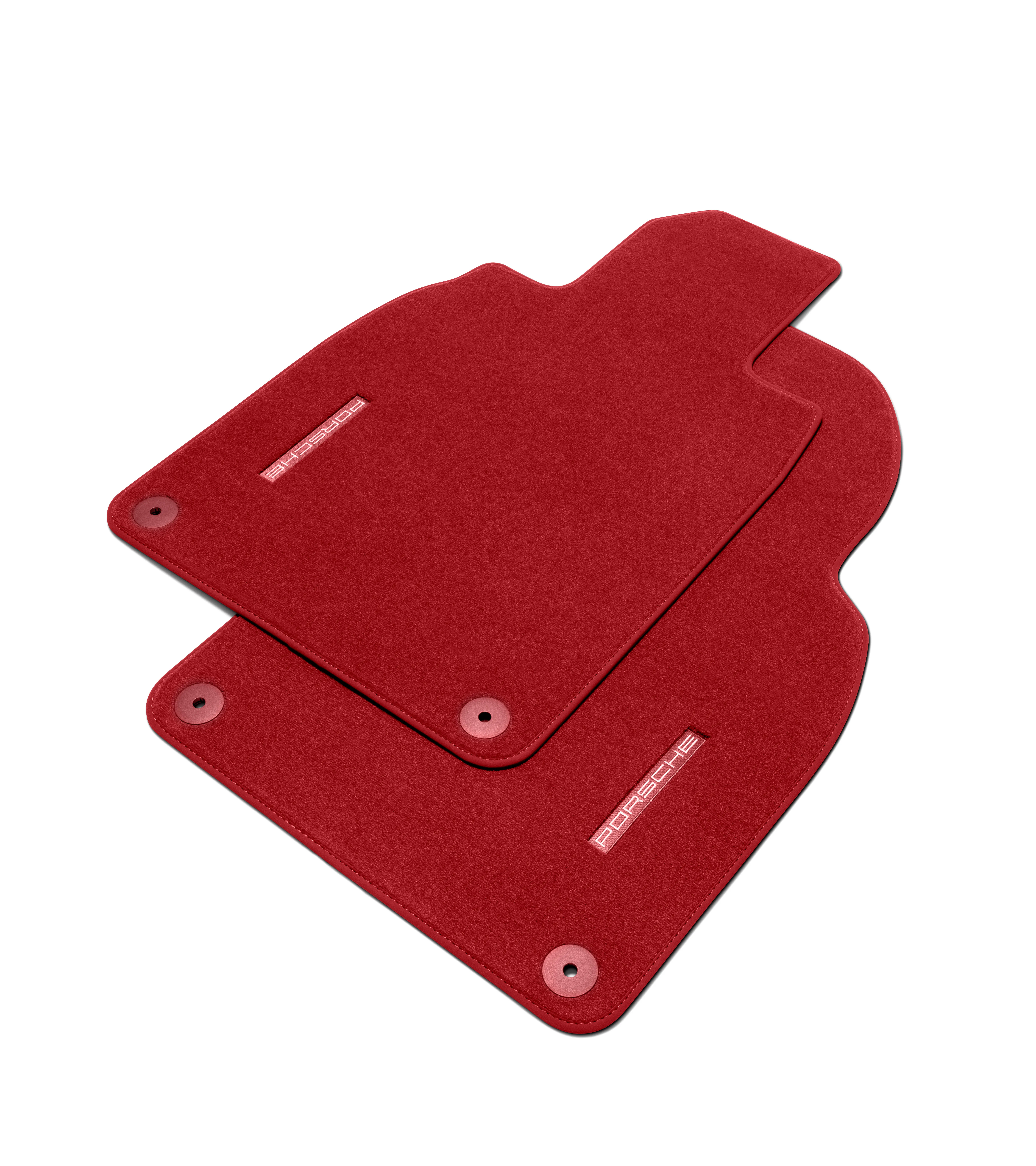 Porsche Floor Mats with Nubuk Edging for 911 and 718 | PORSCHE SHOP