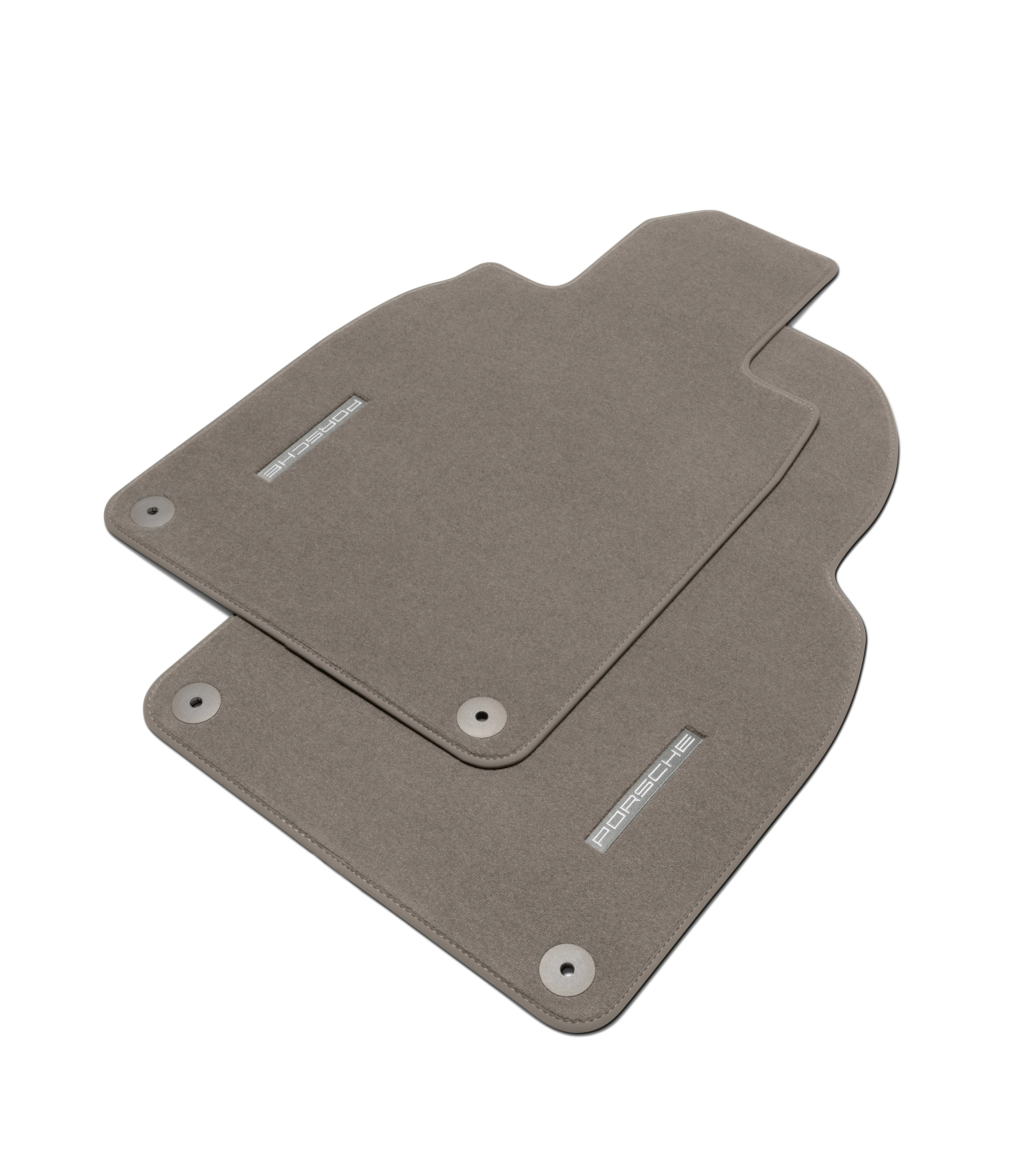 Porsche Floor Mats with Nubuk Edging for 911 and 718 | PORSCHE SHOP