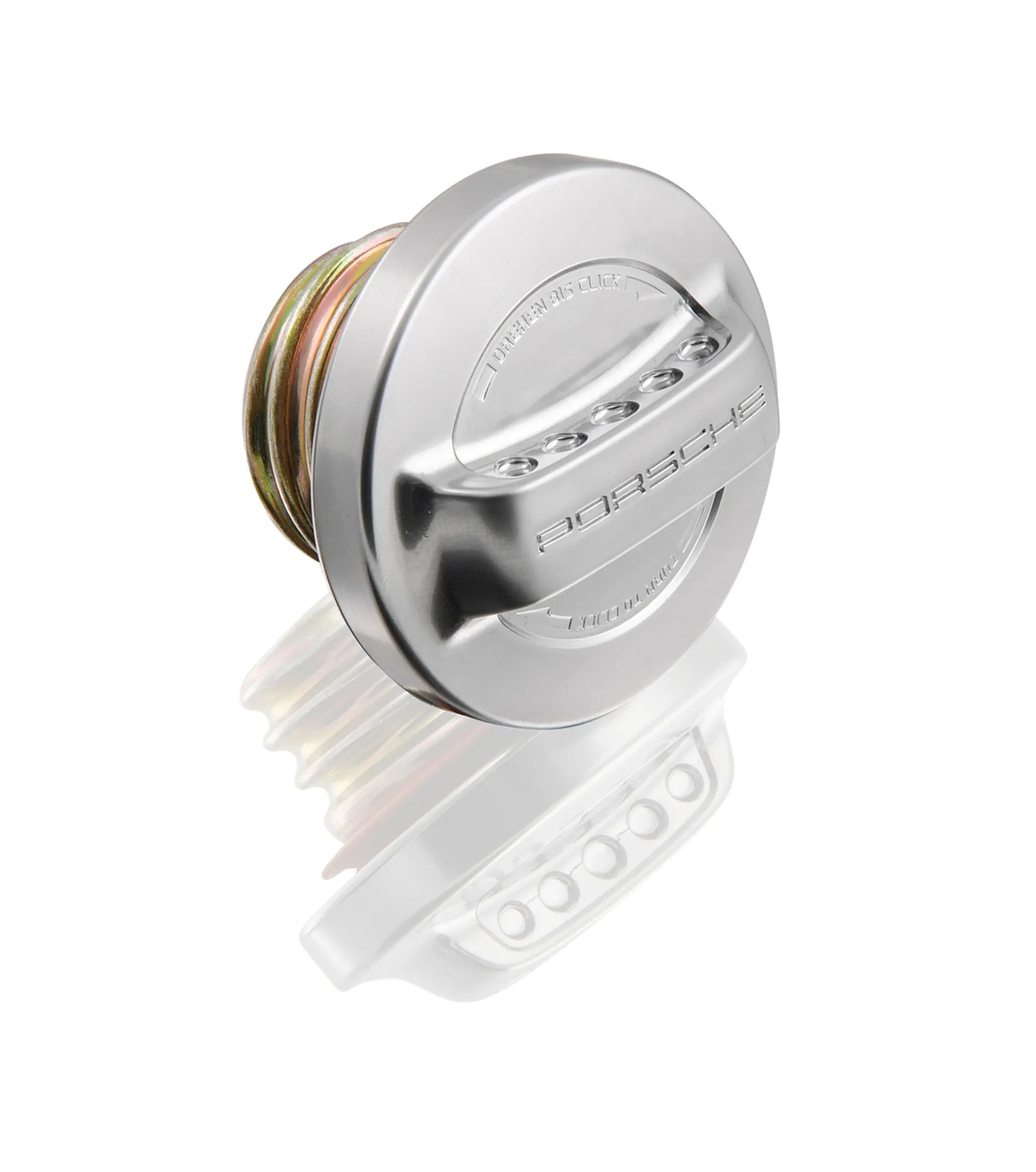 Porsche Fuel Tank Cap in Aluminium Look for 911/Boxster/Cayman