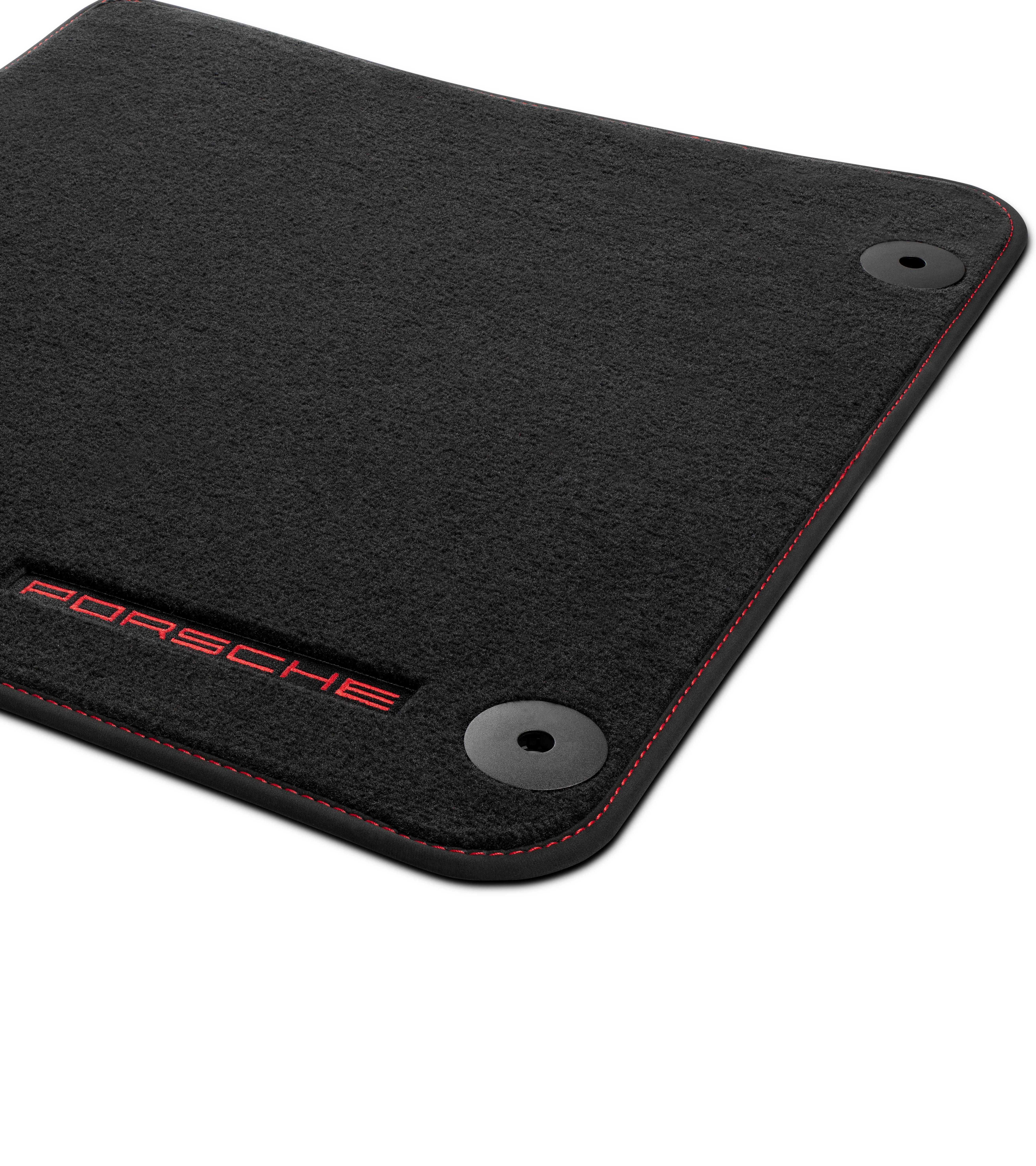 Carpeted Floor Mats with Nubuck Edging for Macan | PORSCHE SHOP