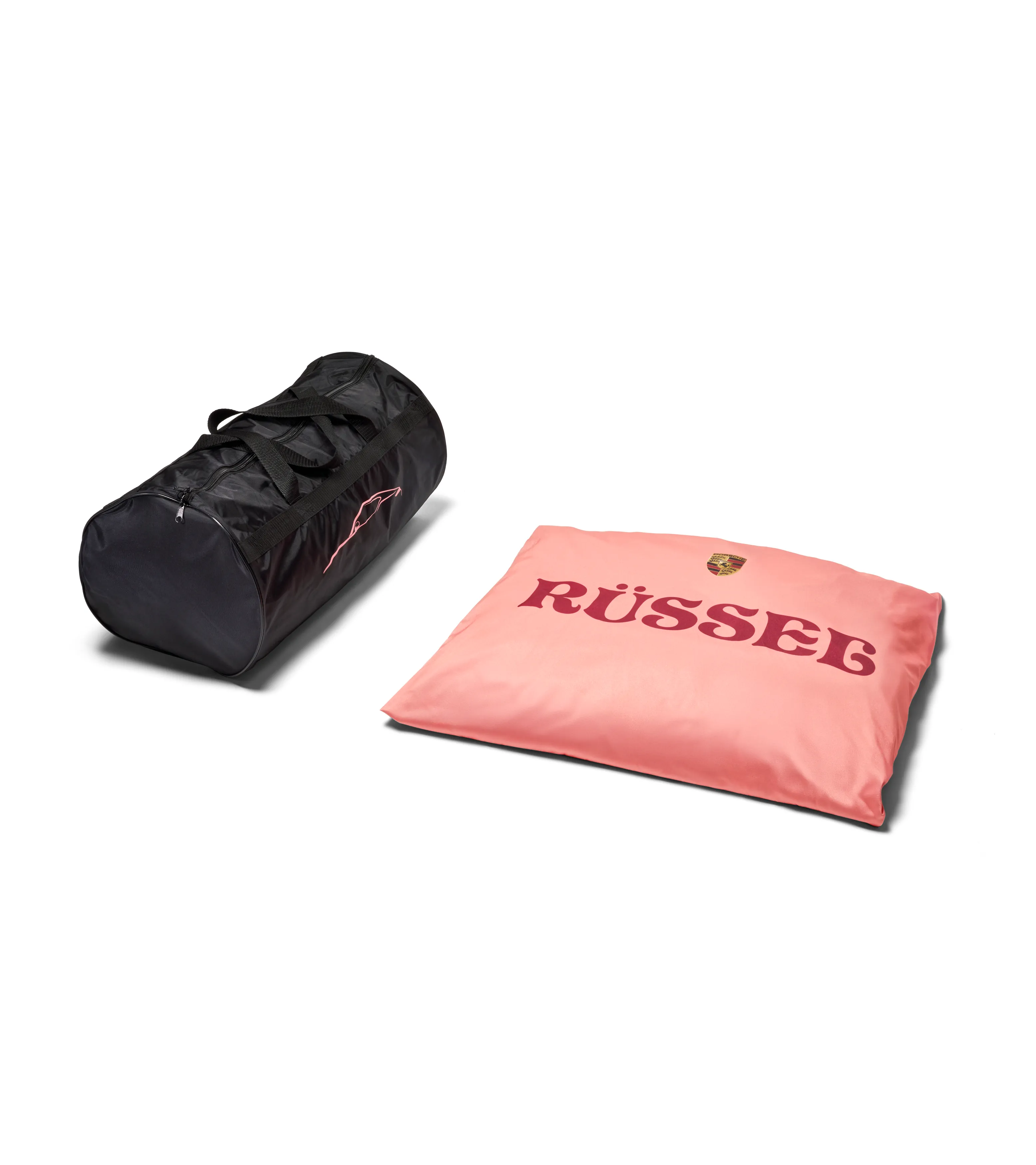 Porsche Indoor Car Cover for 911 (992) with Pink Pig Design 